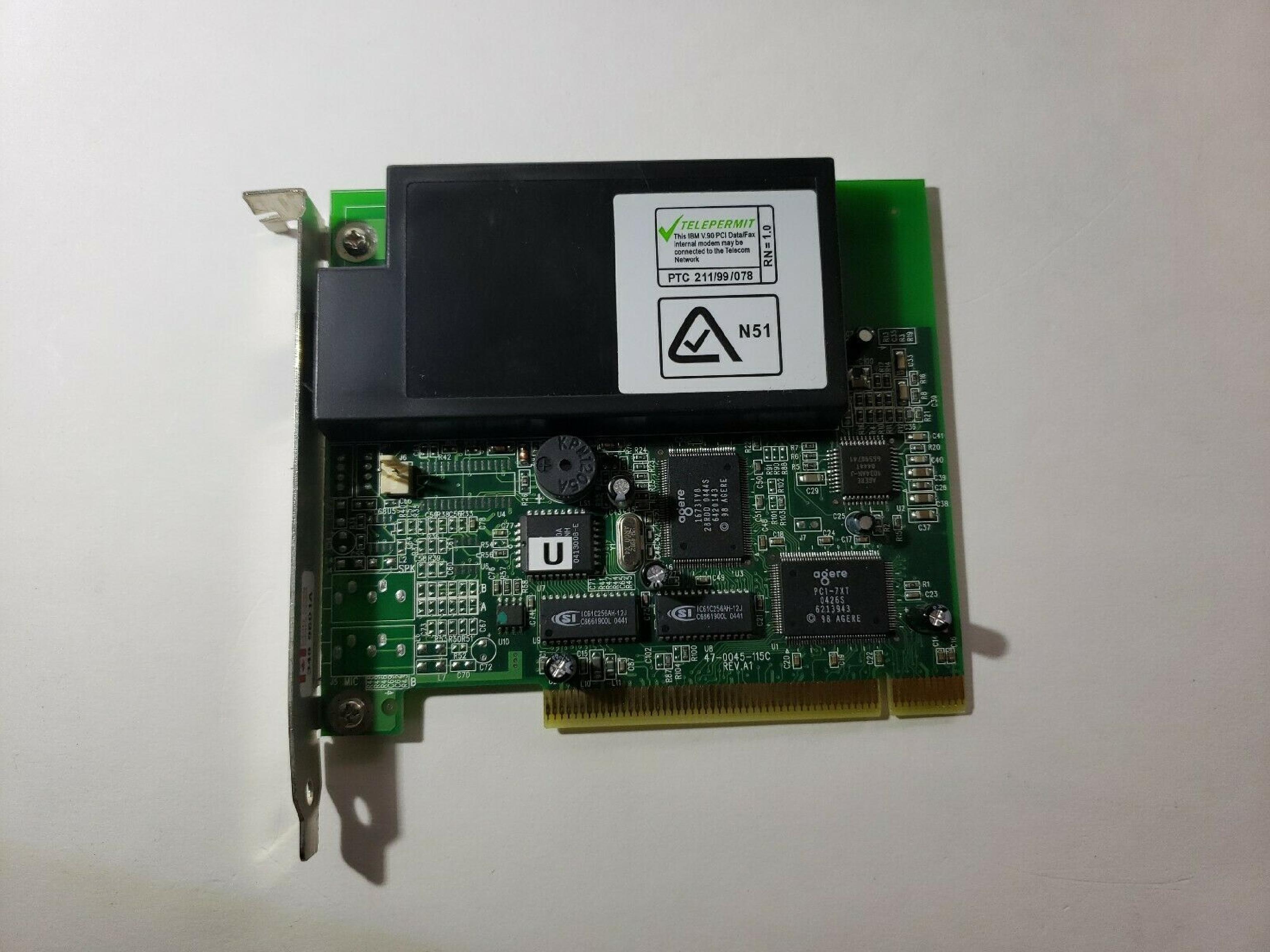 IBM 33L4619 56K V.90 PCI DATA FAX MODEM
