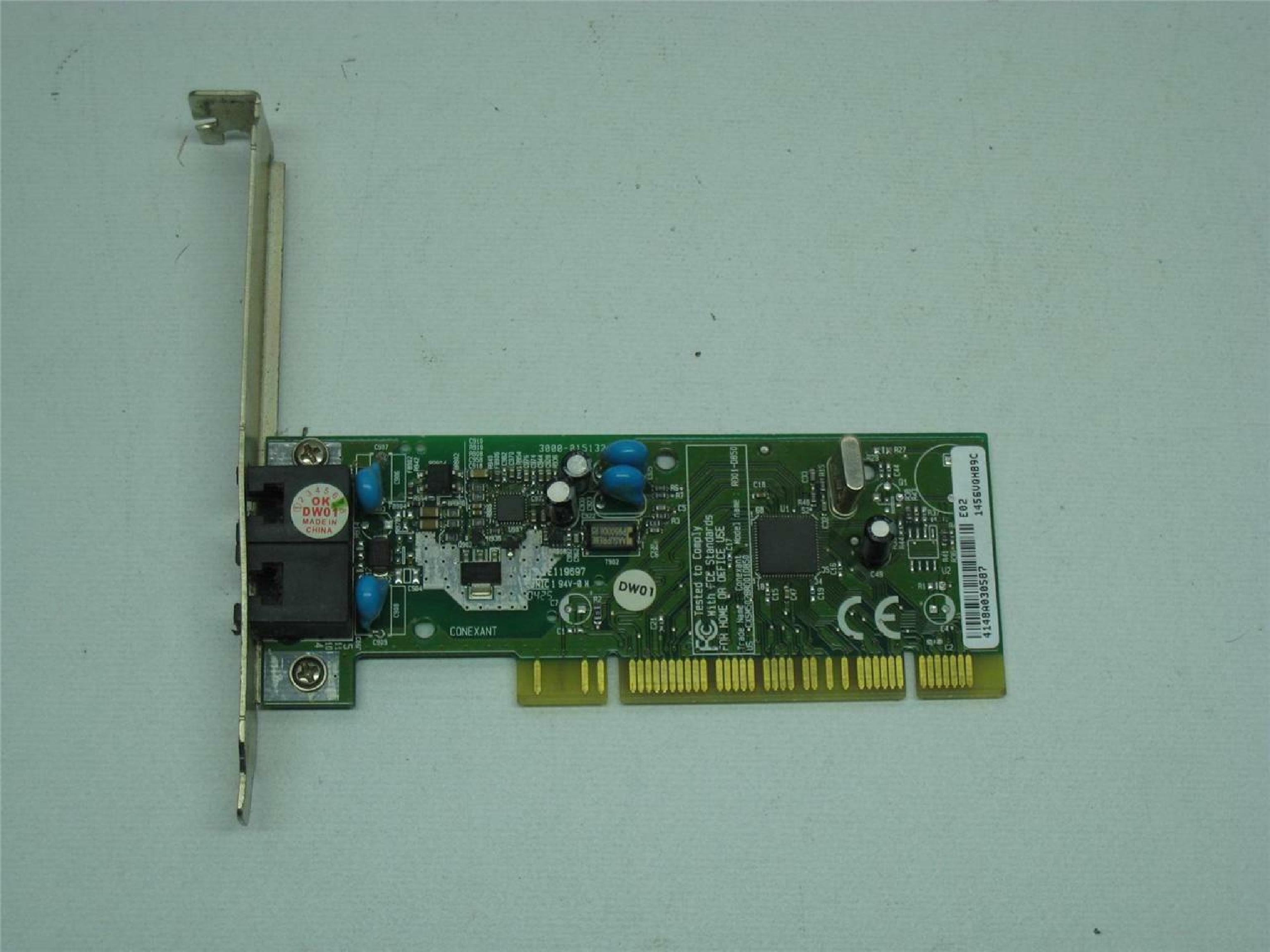 CONEXANT 3000-015132 INTERNAL 56K V.92 PCI DATA/FAX MODEM