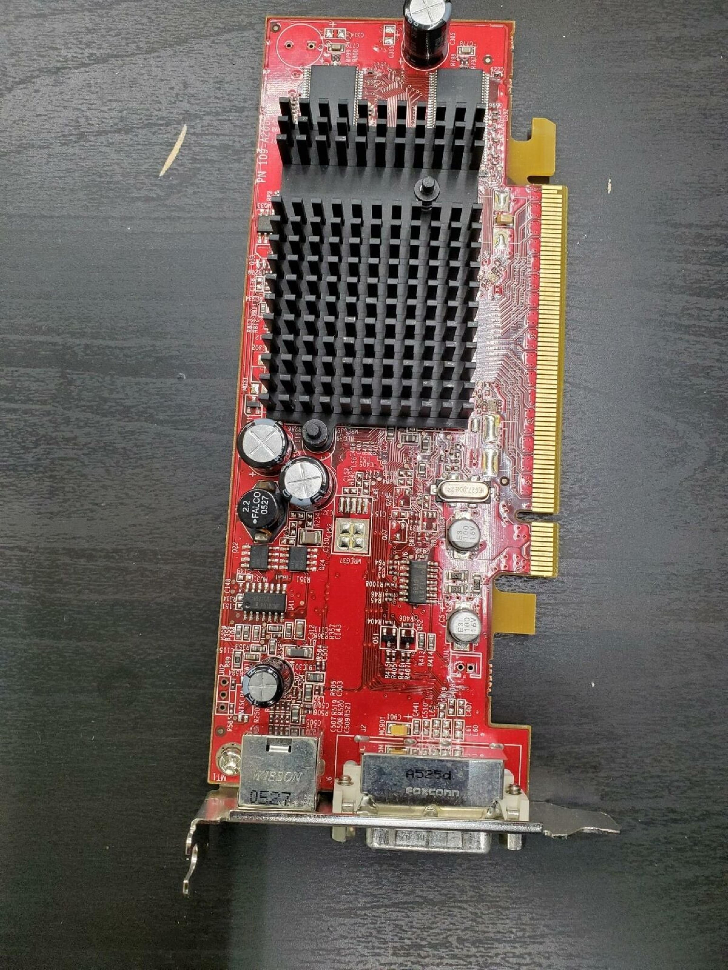 ATI 0H9142 RADEON X600 LOW PROFILE SFF DVI PCI EXPRESS VIDEO CARD 128MB