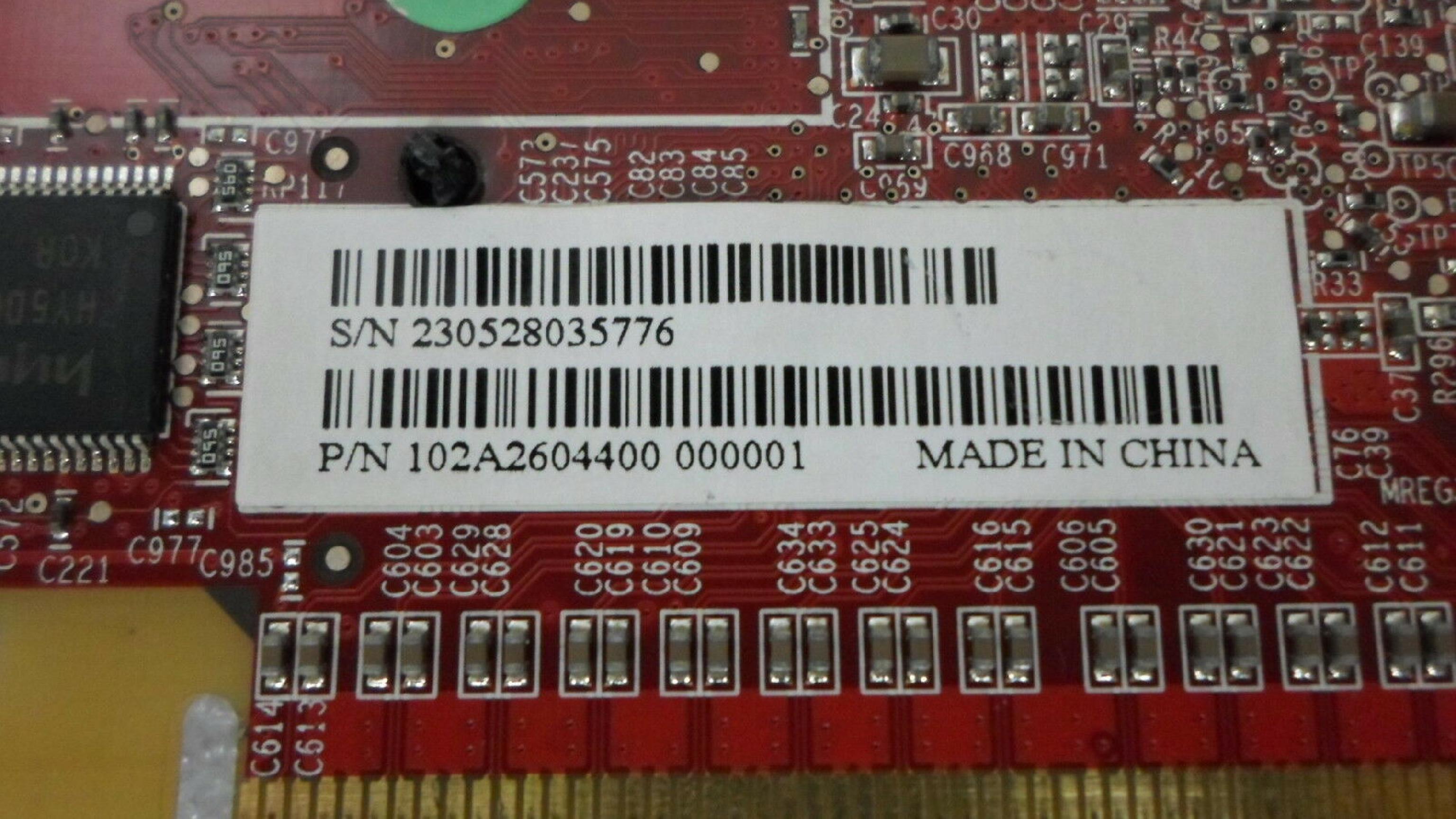 ATI 0H9142 RADEON X600 LOW PROFILE SFF DVI PCI EXPRESS VIDEO CARD 128MB