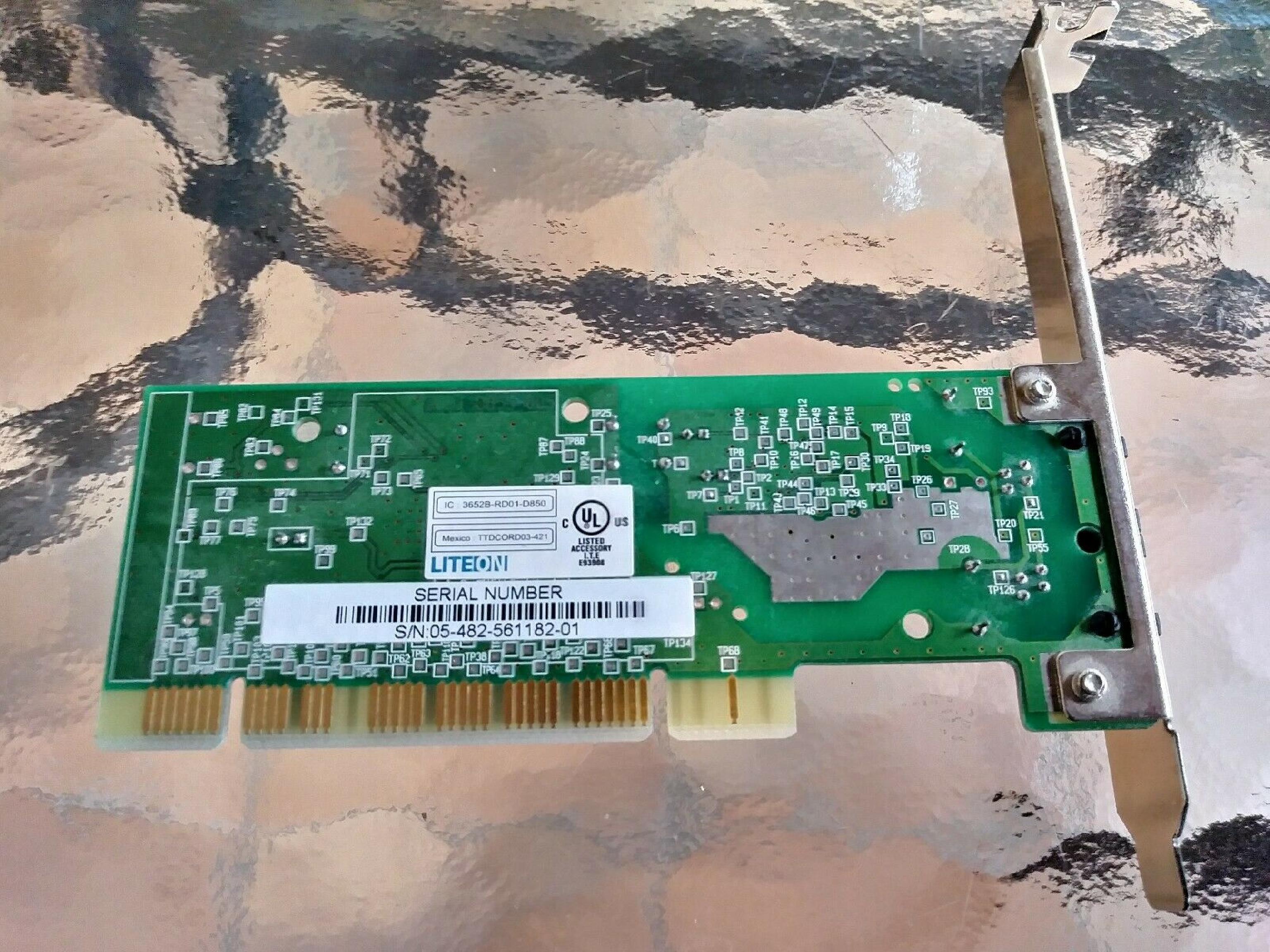 CONEXANT SF-1156I/R2F DELL GVC 56K V.92 INTERNAL PCI MODEM