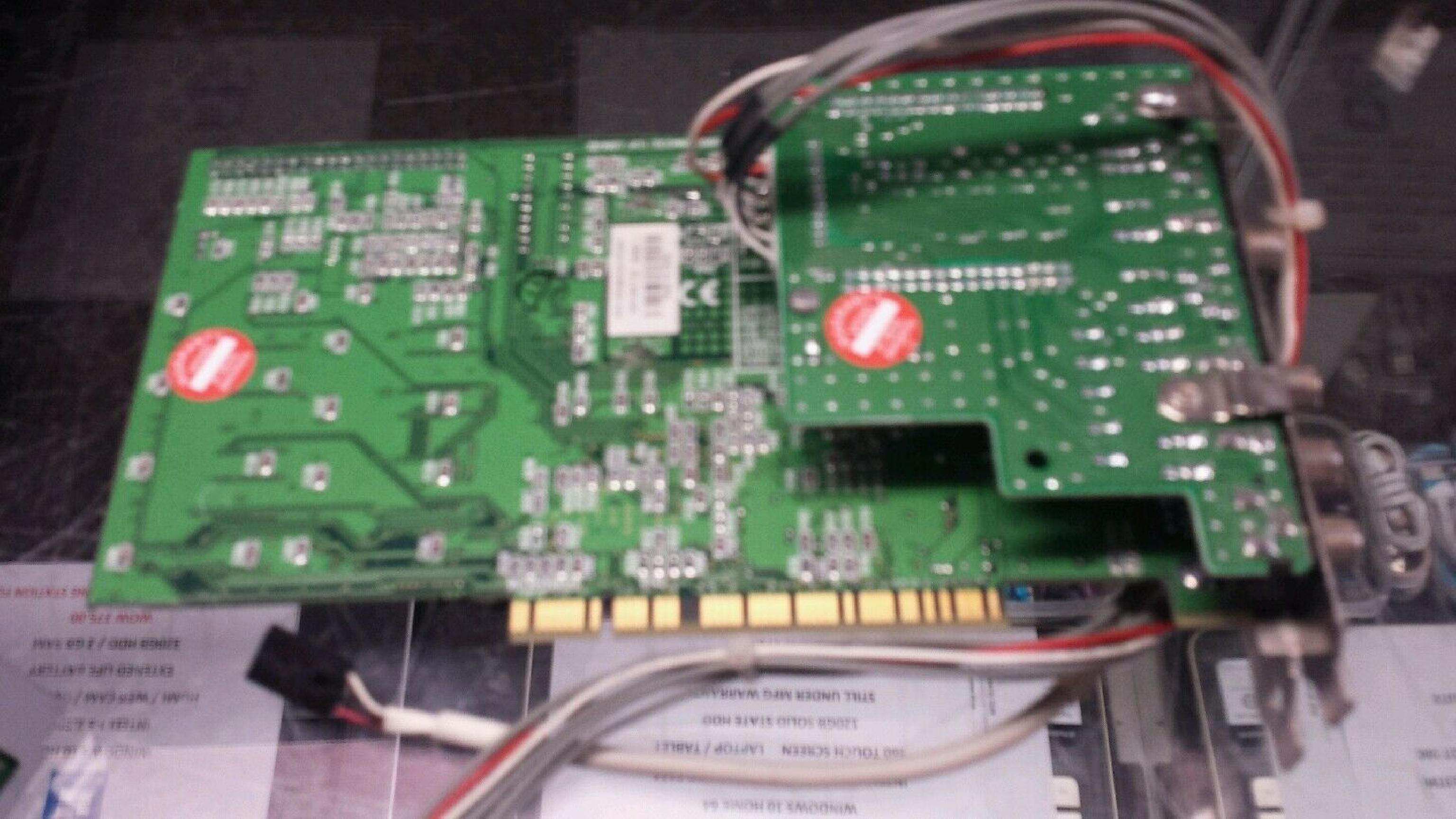 ATI 1023860310 3D RAGE II & DVD PCI VIDEO GRAPHICS TUNER CARD