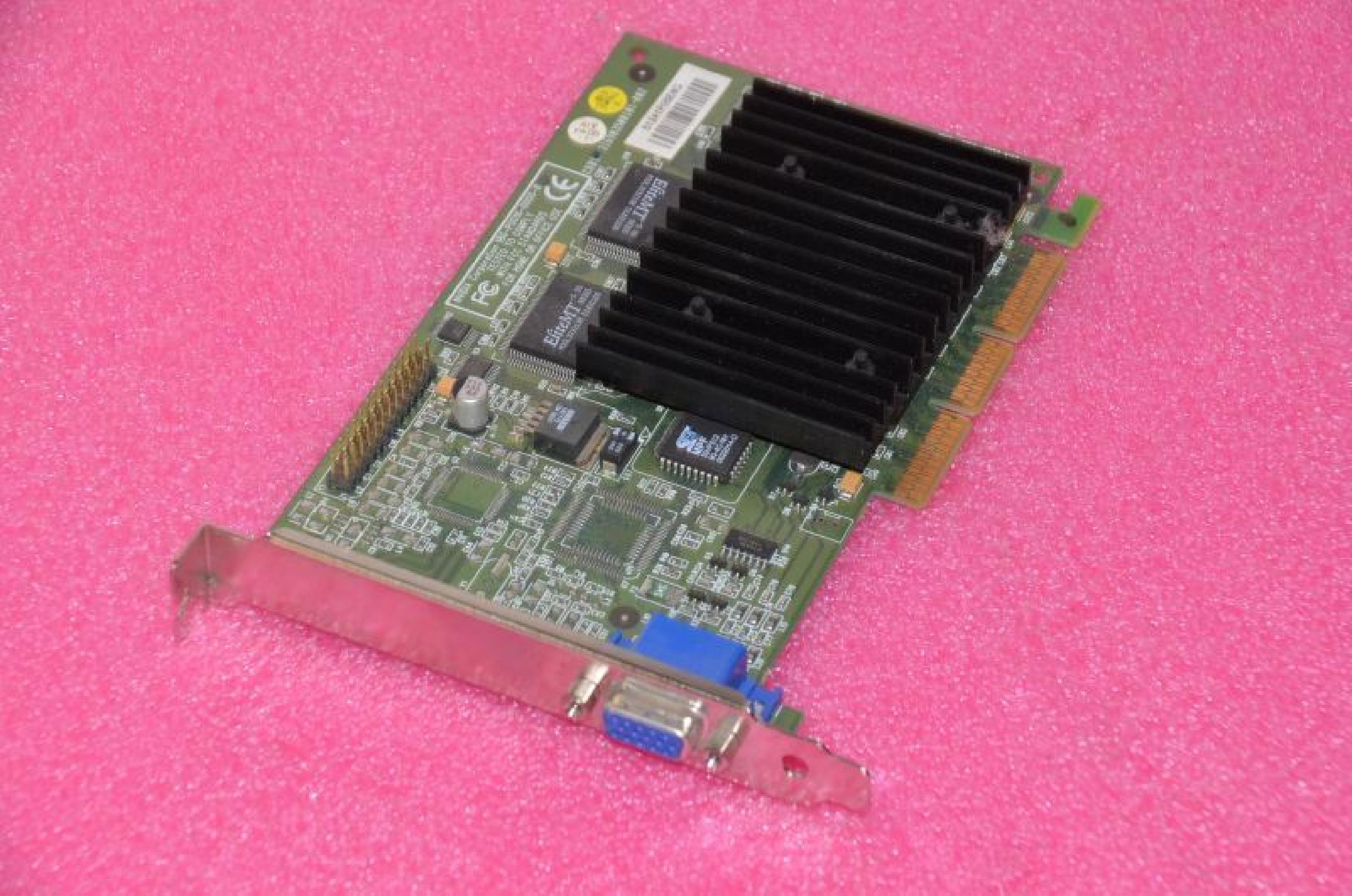 NVIDIA 180-P0016-0000-B01 RIVA TNT2 16 MB AGP VIDEO CARD