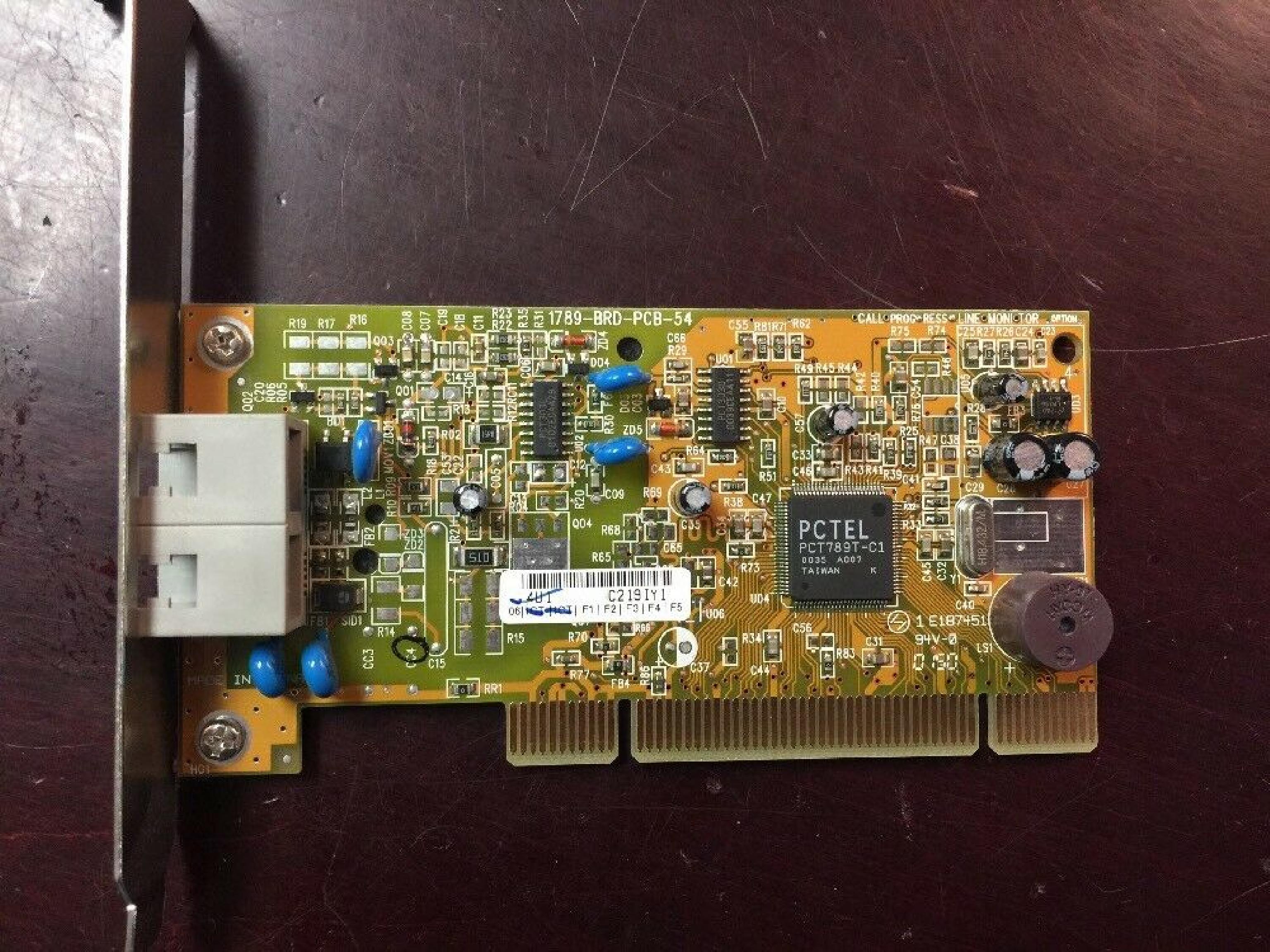 COMPAQ / HEWLETT PACKARD / HP 239887-002 MD PCI V90 5000T 56K V.90 MODEM