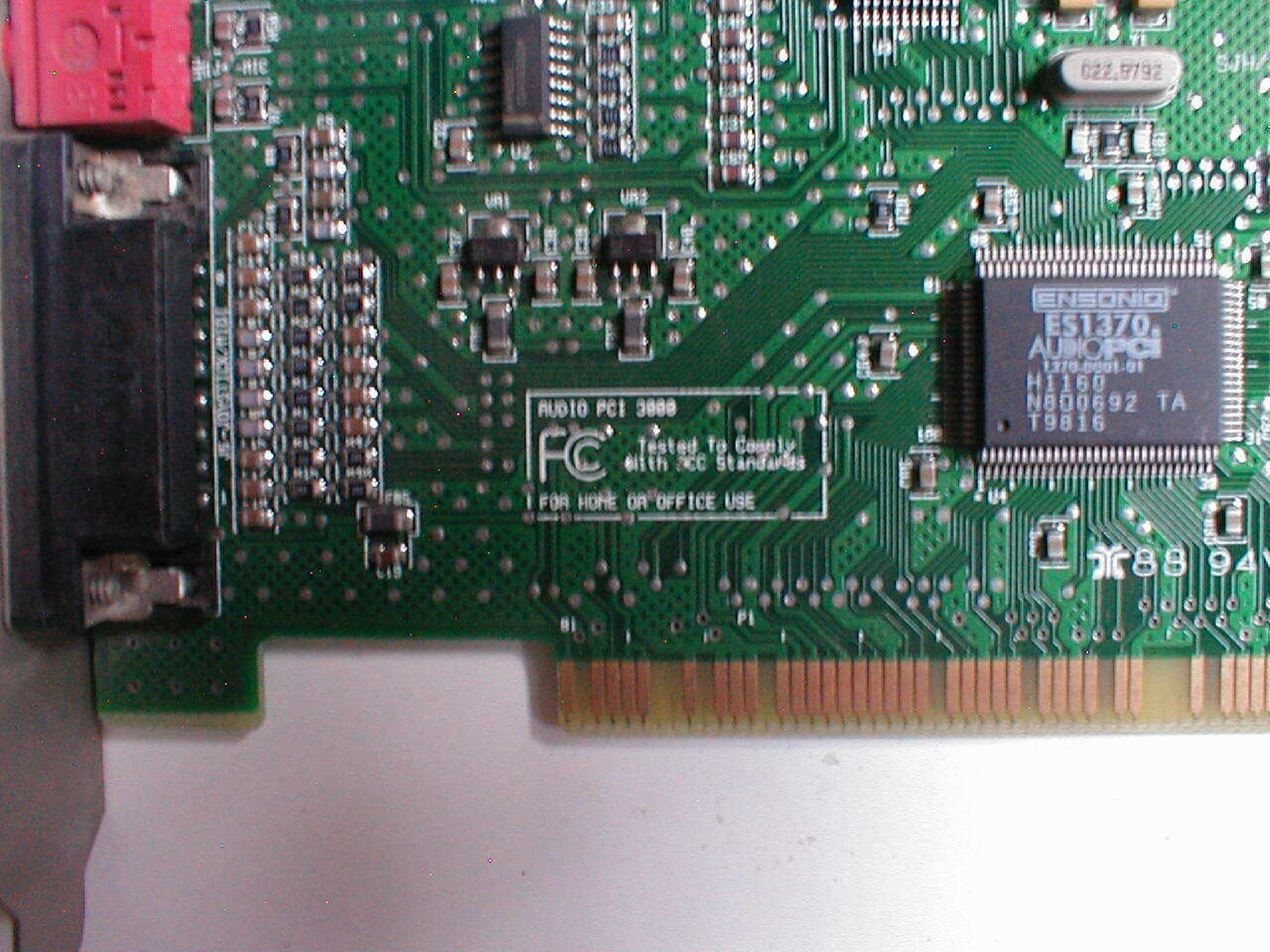 ENSONIQ PCI 3000 AUDIO PCI 3000 CARD