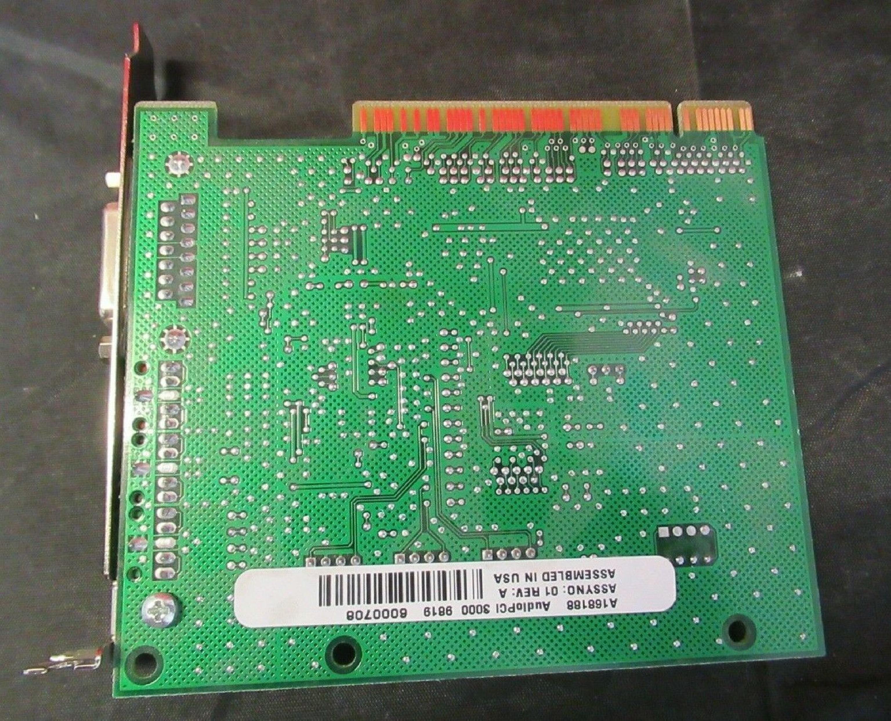 ENSONIQ 40900432 AUDIO PCI 3000 CARD