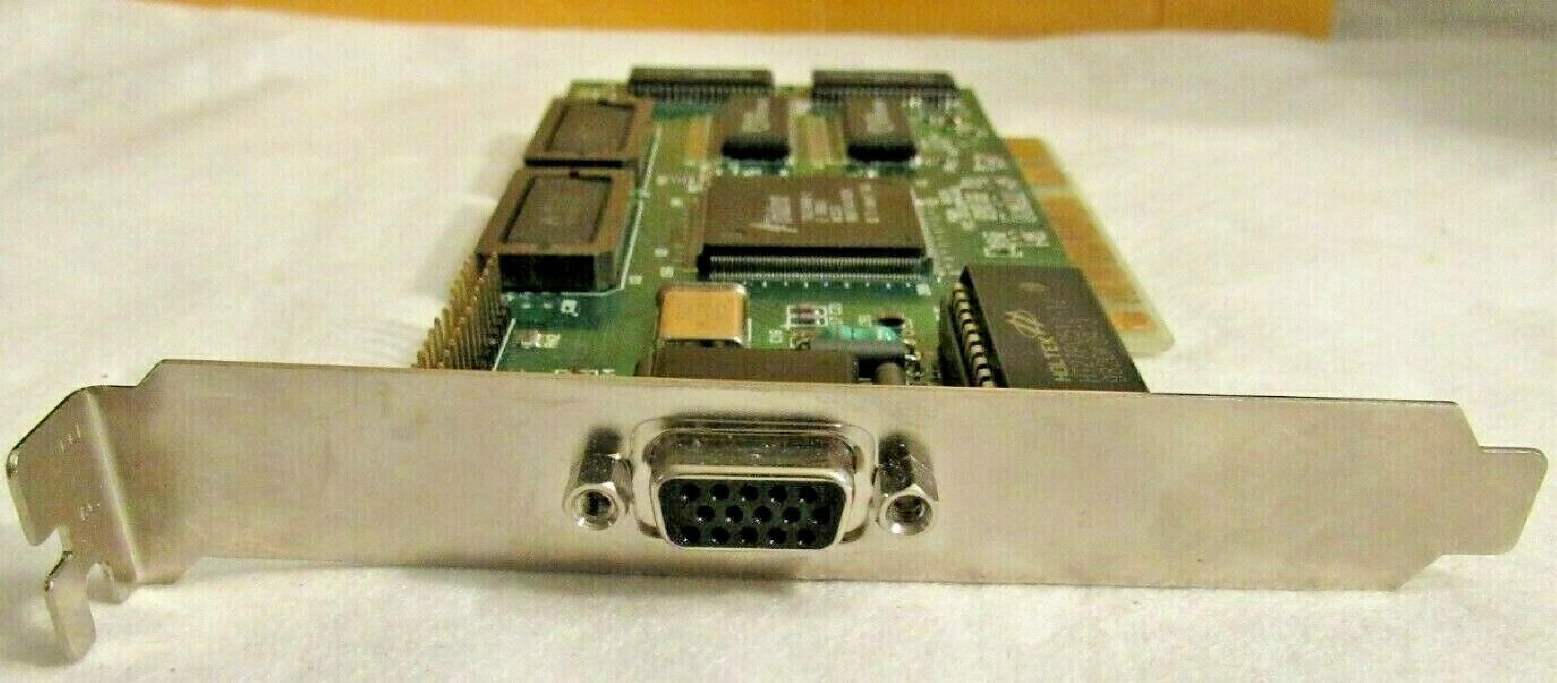 TRIDENT MICROSYSTEMS 9680 2MB PCI VIDEO CARD WITH VGA OUTPUT