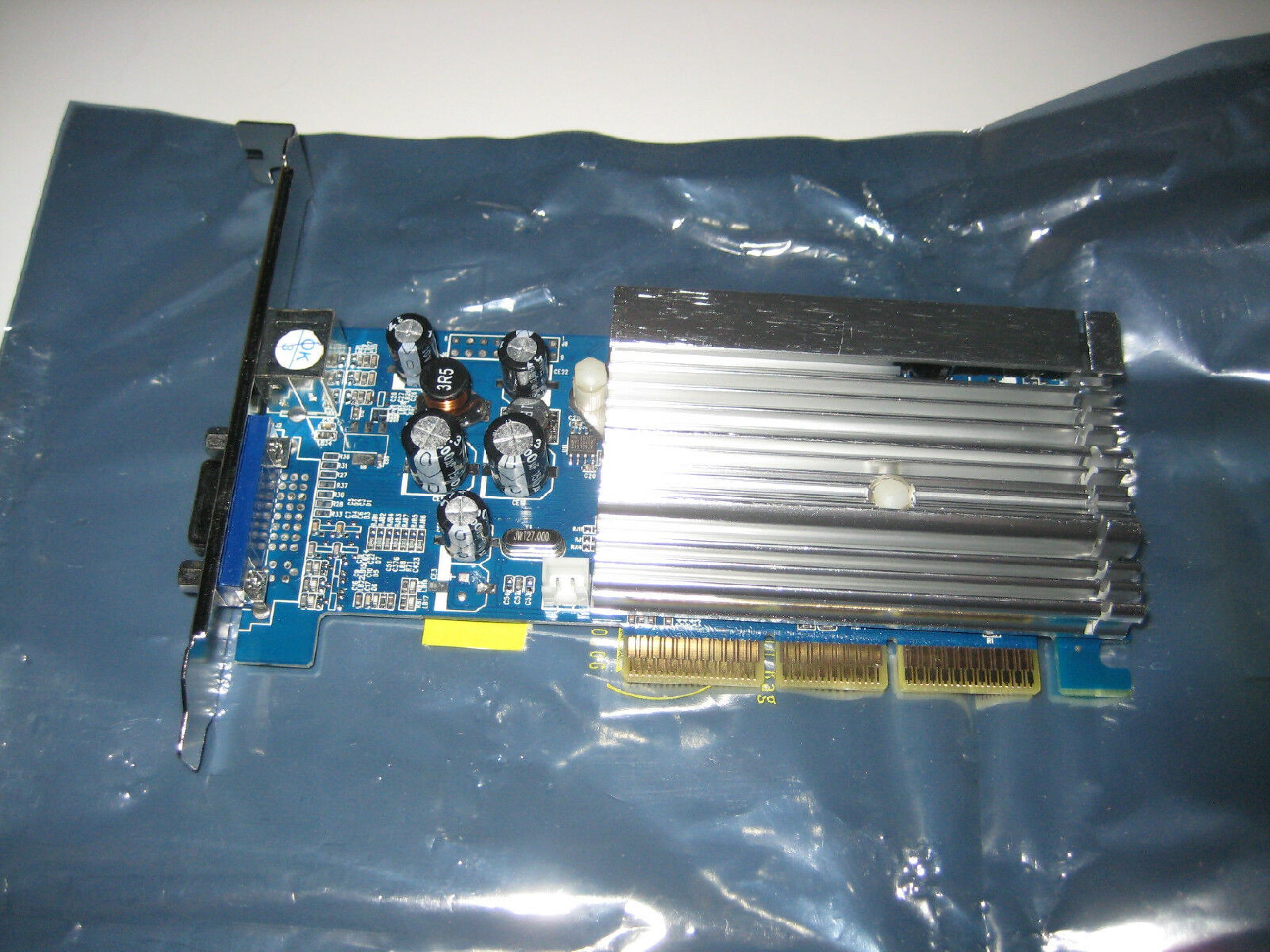 NVIDIA 3DFR4000 GEFORCE MX4000 DDR 64MB PCI VIDEO VGA S-VID