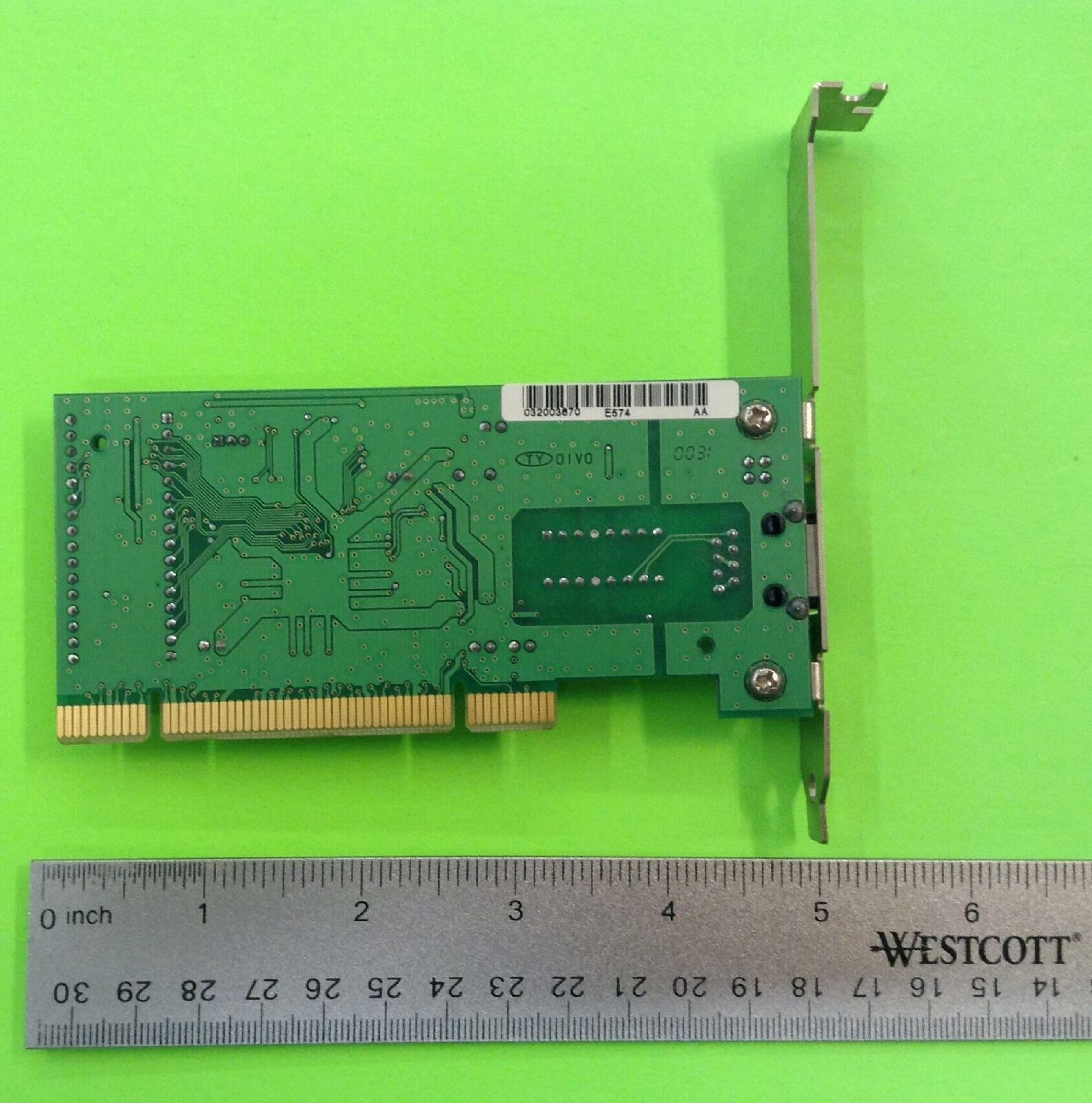 LINKSYS E574 10/100 PCI NETWORK CARD 10/100BASE TX LAN