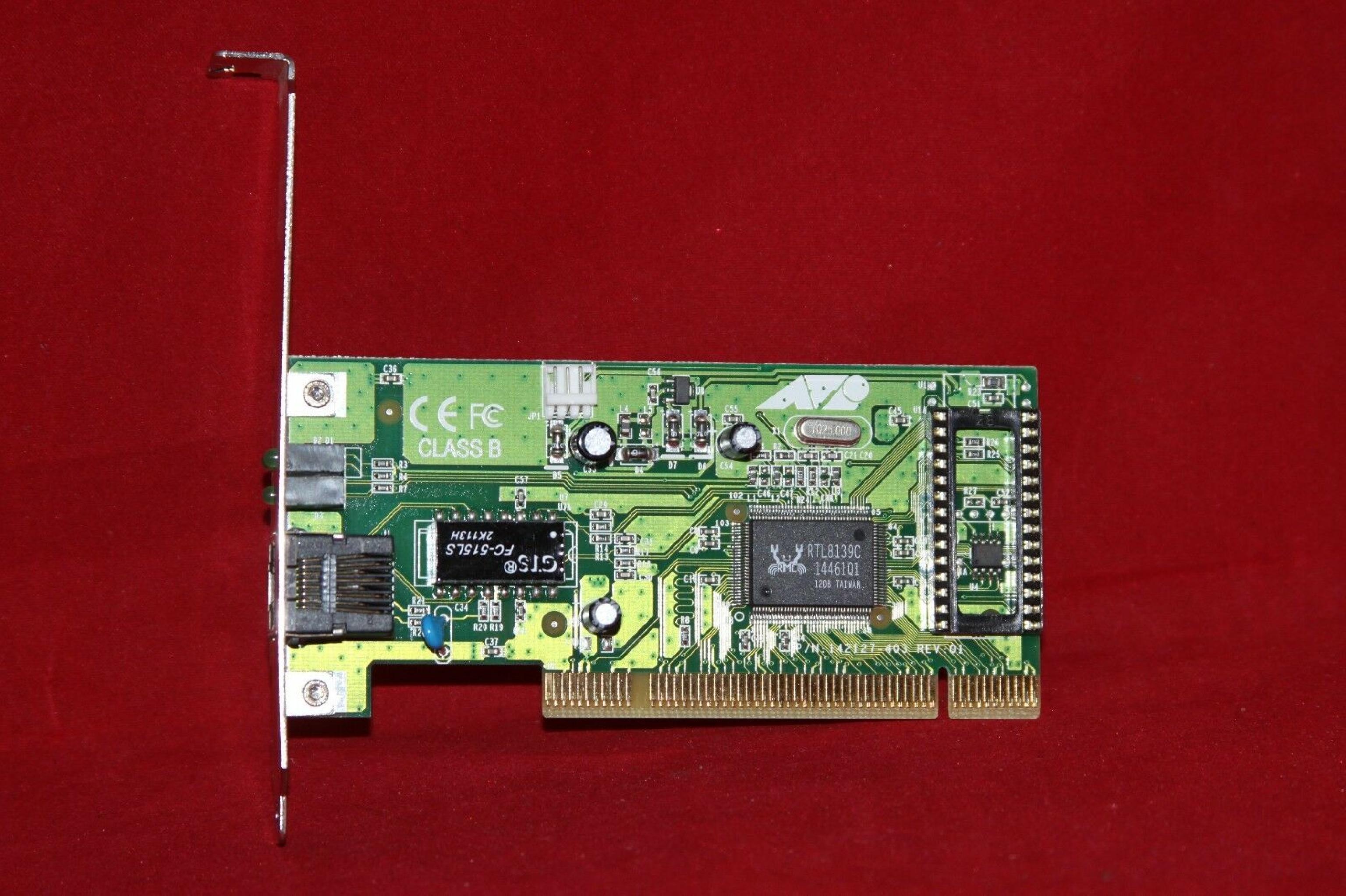 ALLIED TELESYSTEMS AT-2500TX 10/100 PCI FAST ETHERNET ADAPTER WITH ACPI SUPPORT