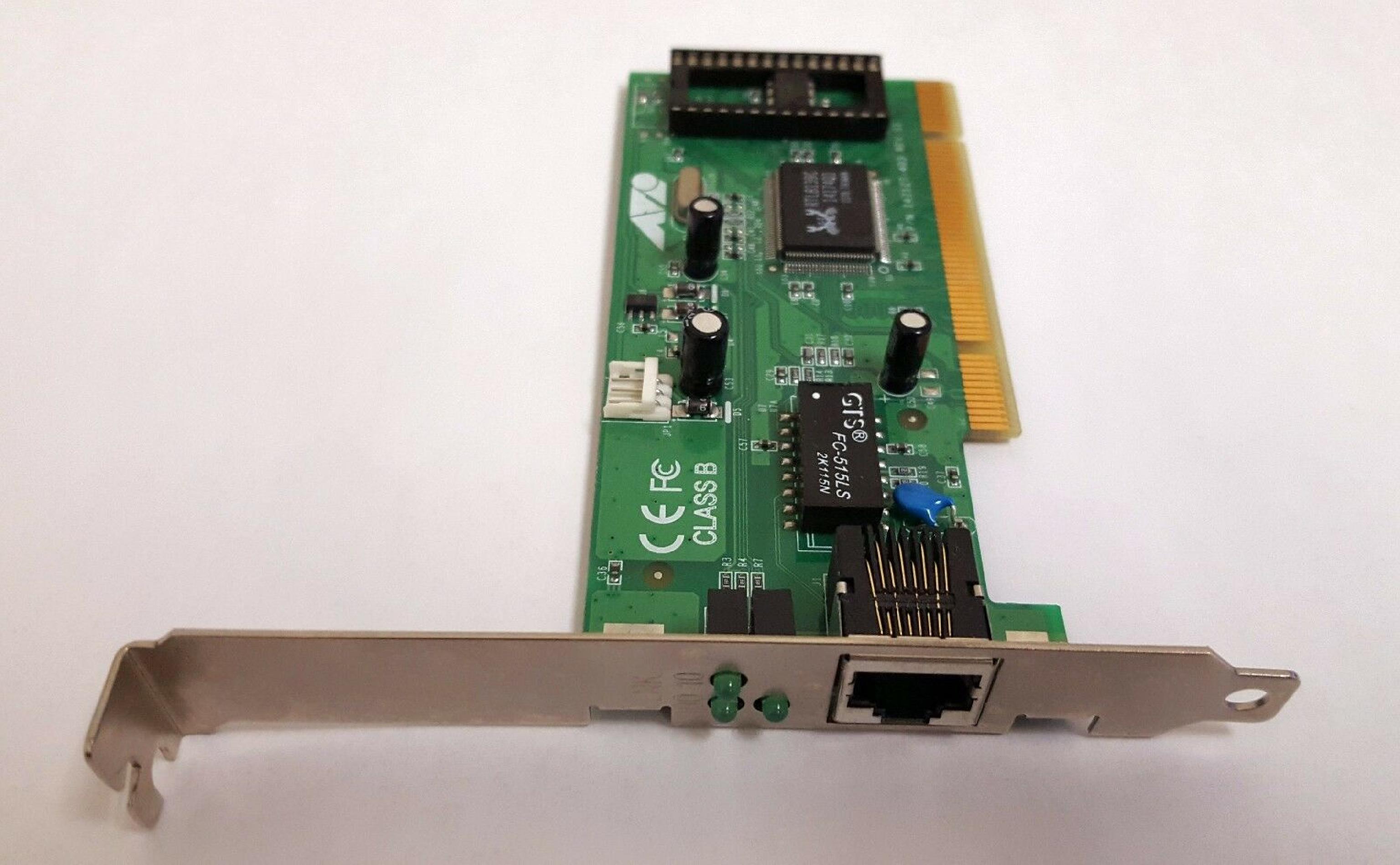 ALLIED TELESYSTEMS AT-2500TX 10/100 PCI FAST ETHERNET ADAPTER WITH ACPI SUPPORT