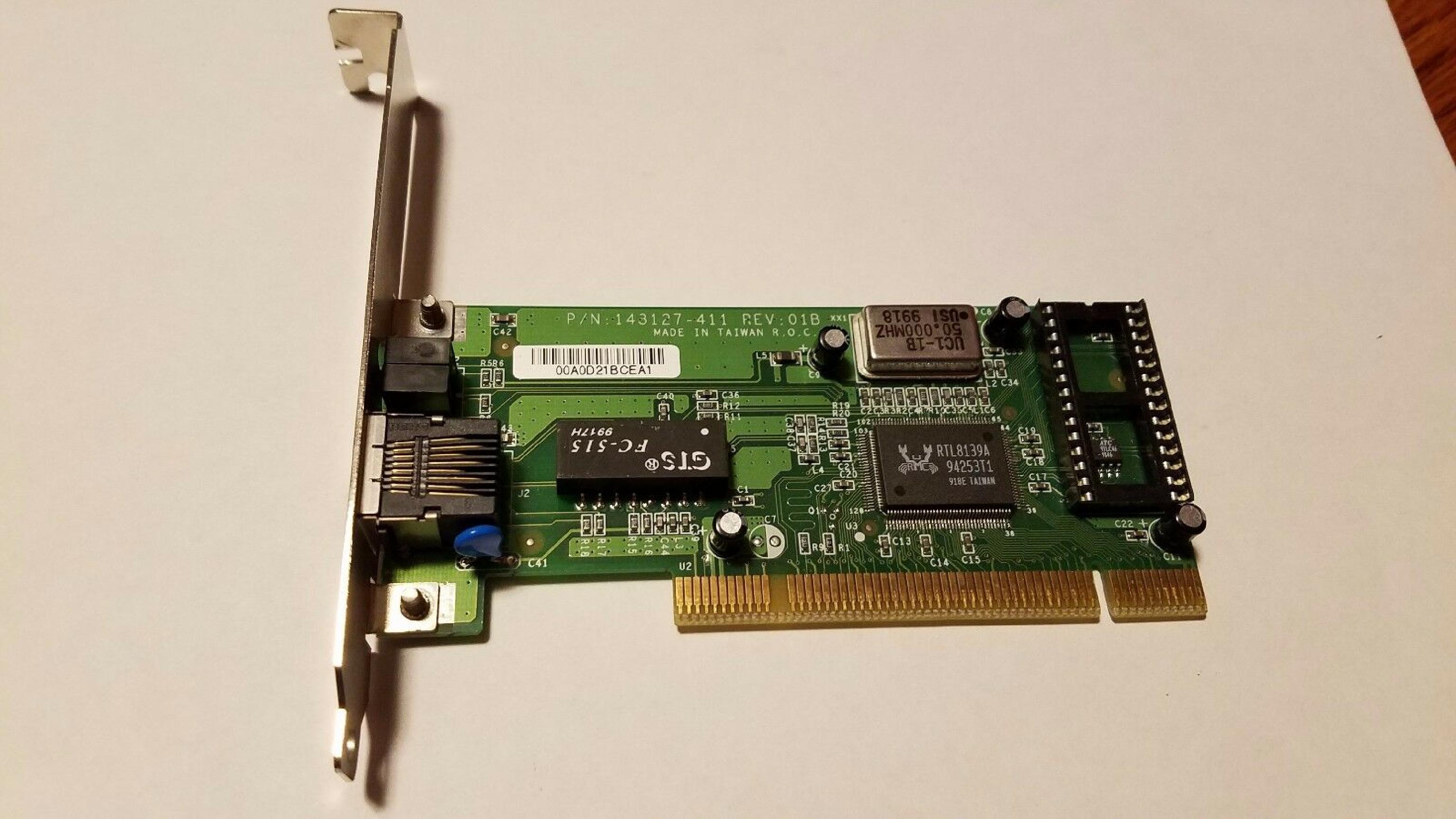 ALLIED TELESYSTEMS AT-2500TX 10/100 PCI FAST ETHERNET ADAPTER WITH ACPI SUPPORT