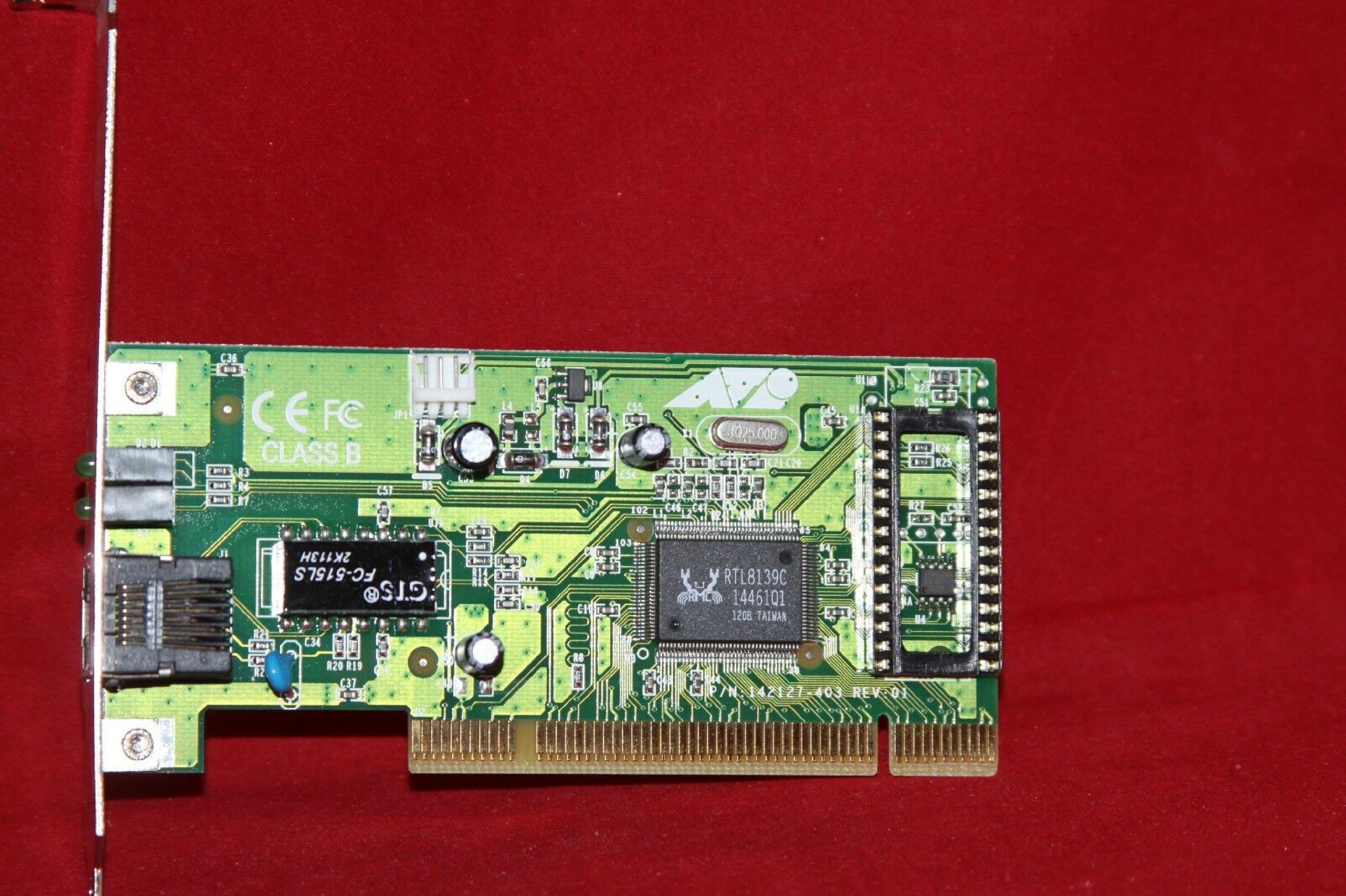 ALLIED TELESYSTEMS AT-2500TX 10/100 PCI FAST ETHERNET ADAPTER WITH ACPI SUPPORT