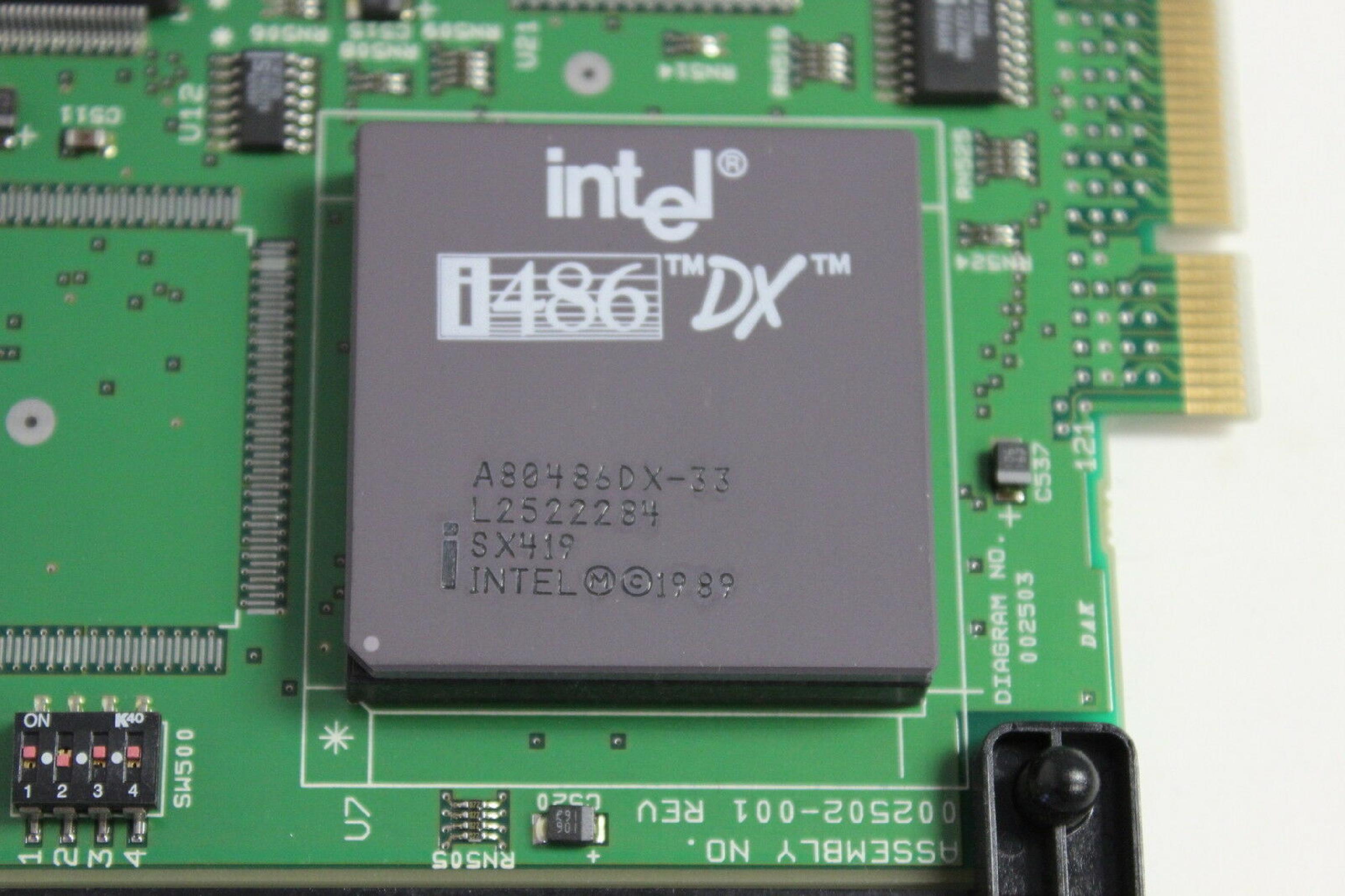 COMPAQ / HEWLETT PACKARD / HP M-BOX CPU 149924-001 486DX/33 BOARD 8MB