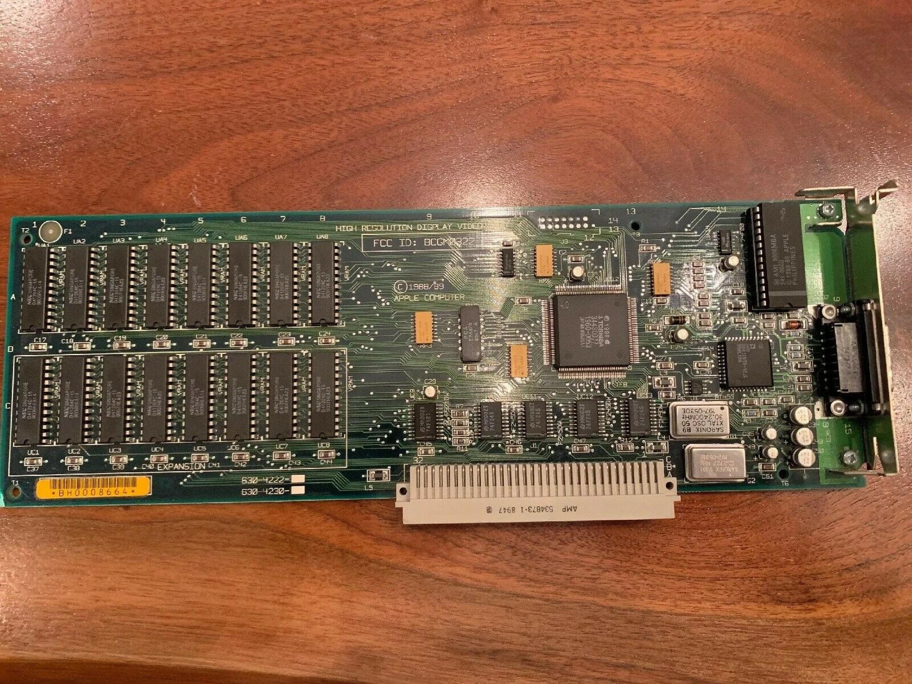 APPLE 630-4222 MACINTOSH HIGH RESOLUTION NUBUS VIDEO CARD