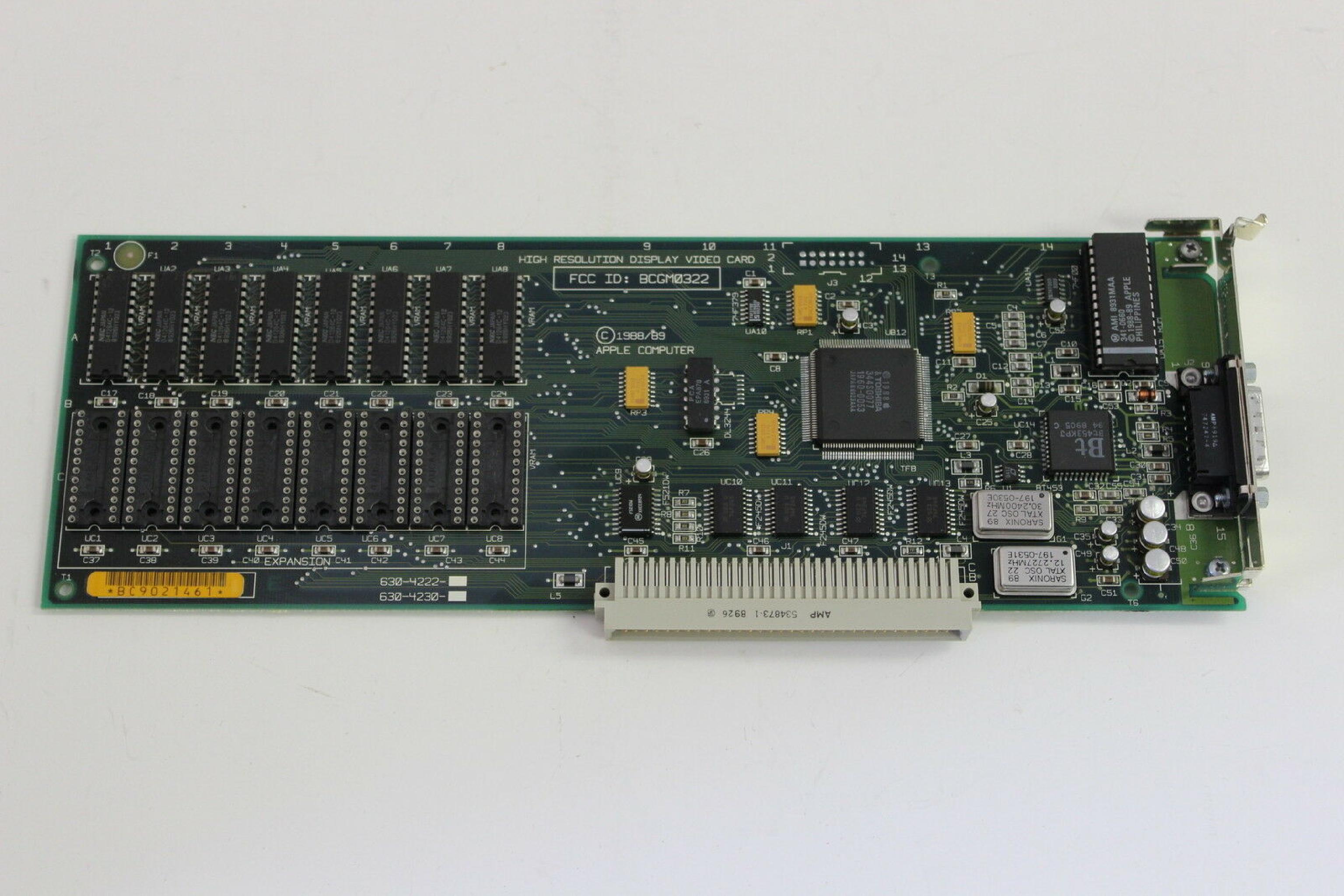 APPLE 630-4222 MACINTOSH HIGH RESOLUTION NUBUS VIDEO CARD