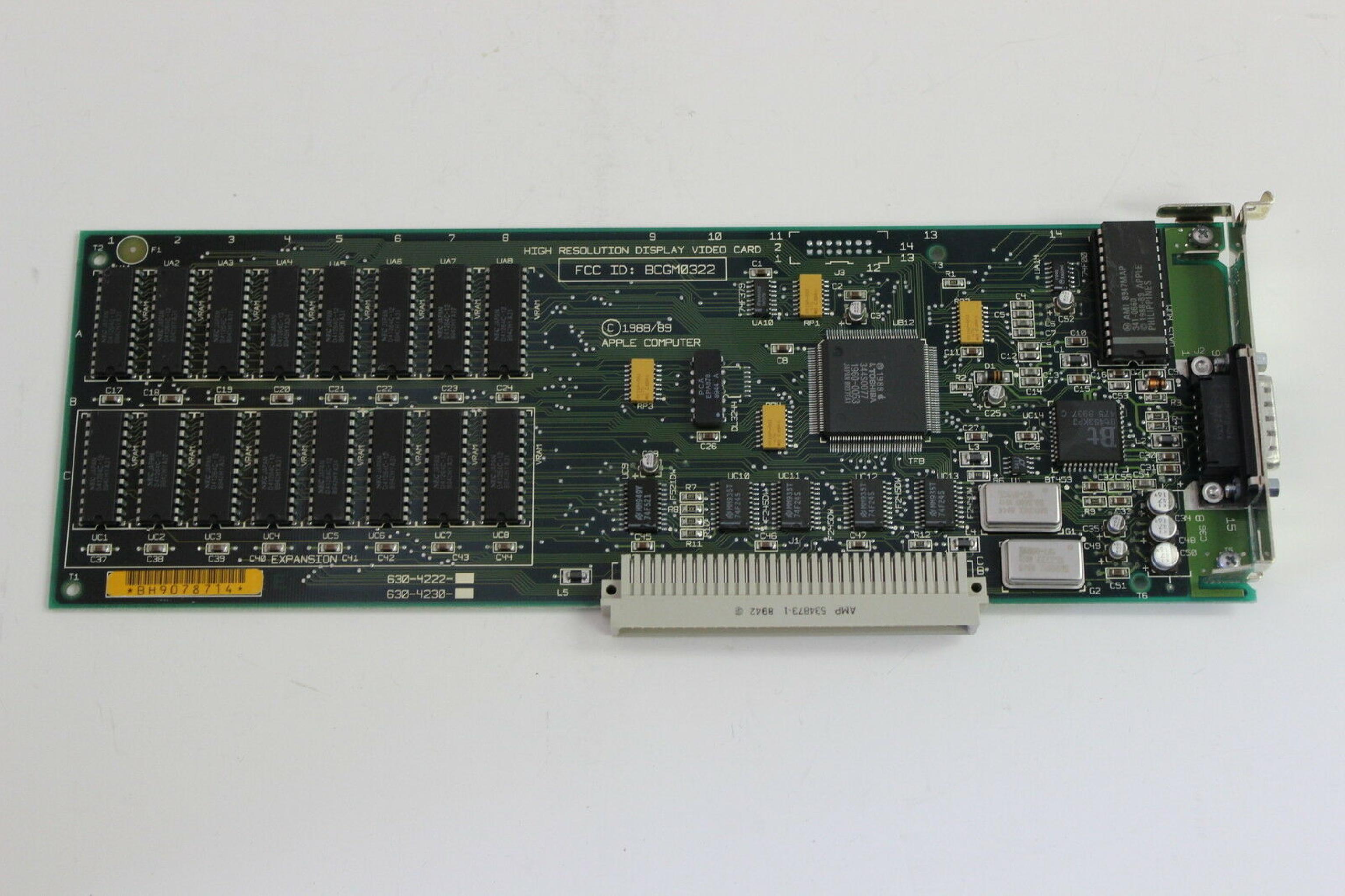 APPLE 630-4222 MACINTOSH HIGH RESOLUTION NUBUS VIDEO CARD