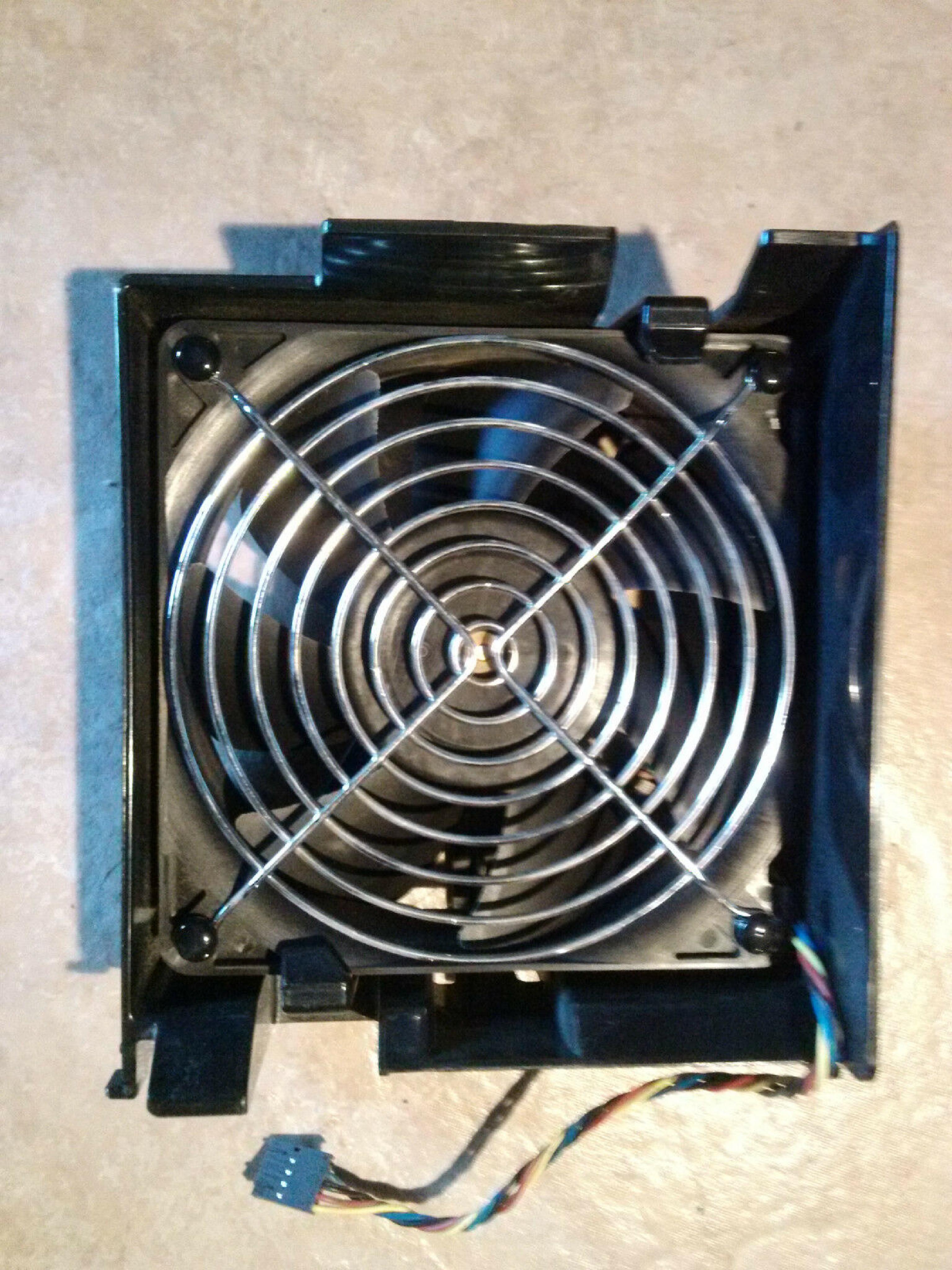 DELL / NIDEC P8107 DIMENSION 9100 FRONT FAN & SHROUD