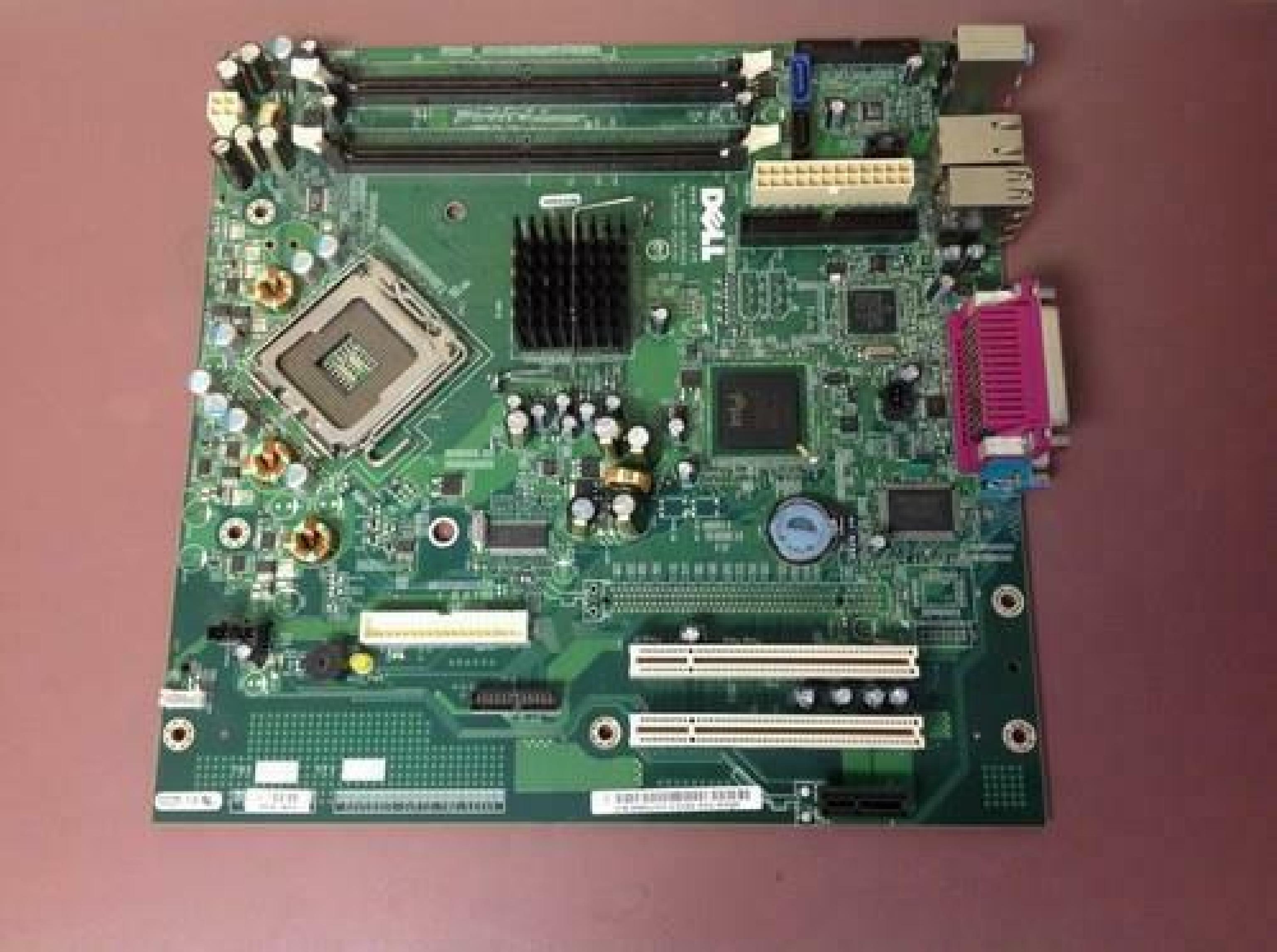 DELL WG233 OPTIPLEX GX520 MOTHERBOARD MT MINI TOWER. PENTIUM 4 2800