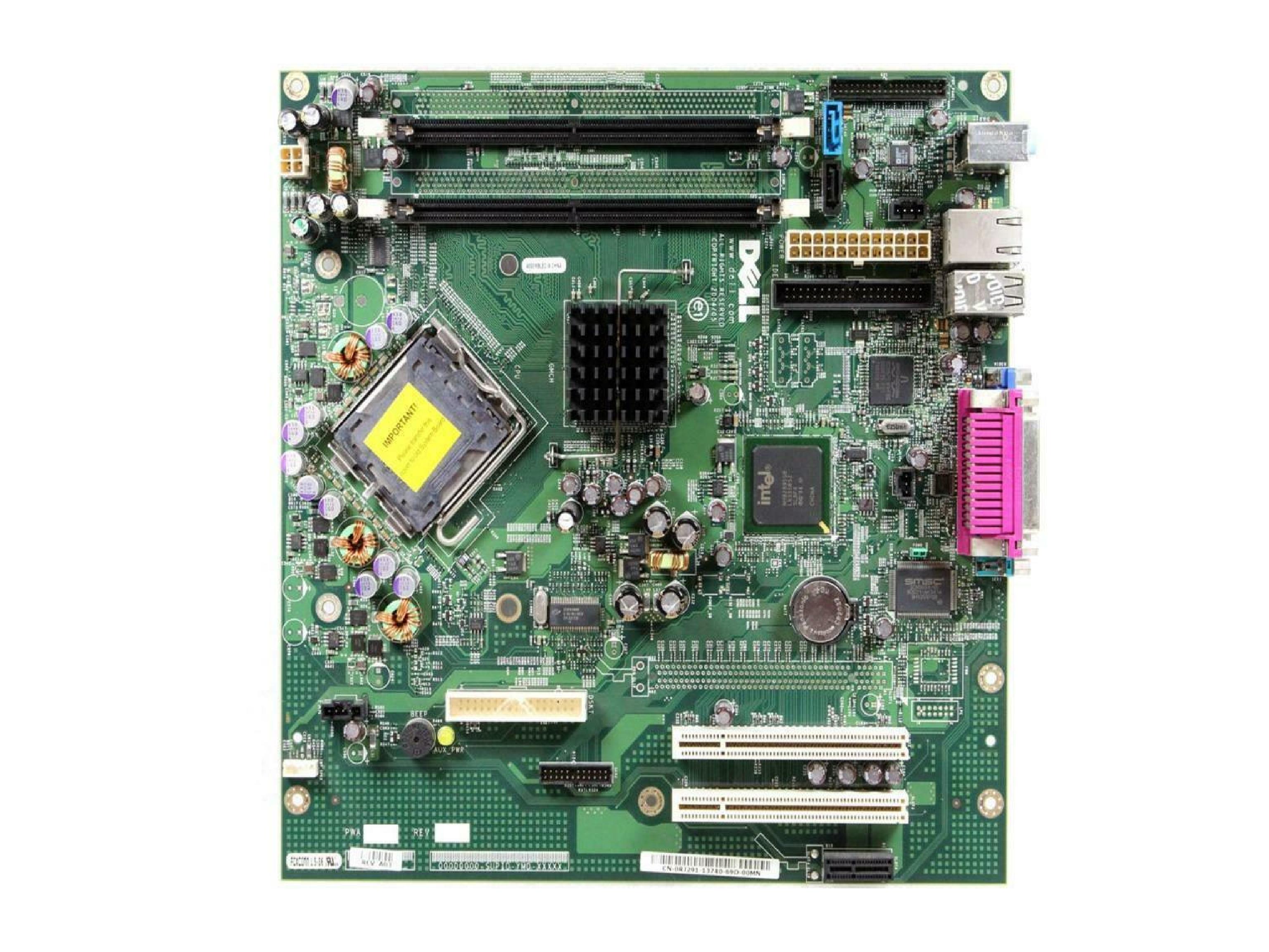 DELL WG233 OPTIPLEX GX520 MOTHERBOARD MT MINI TOWER. PENTIUM 4 2800