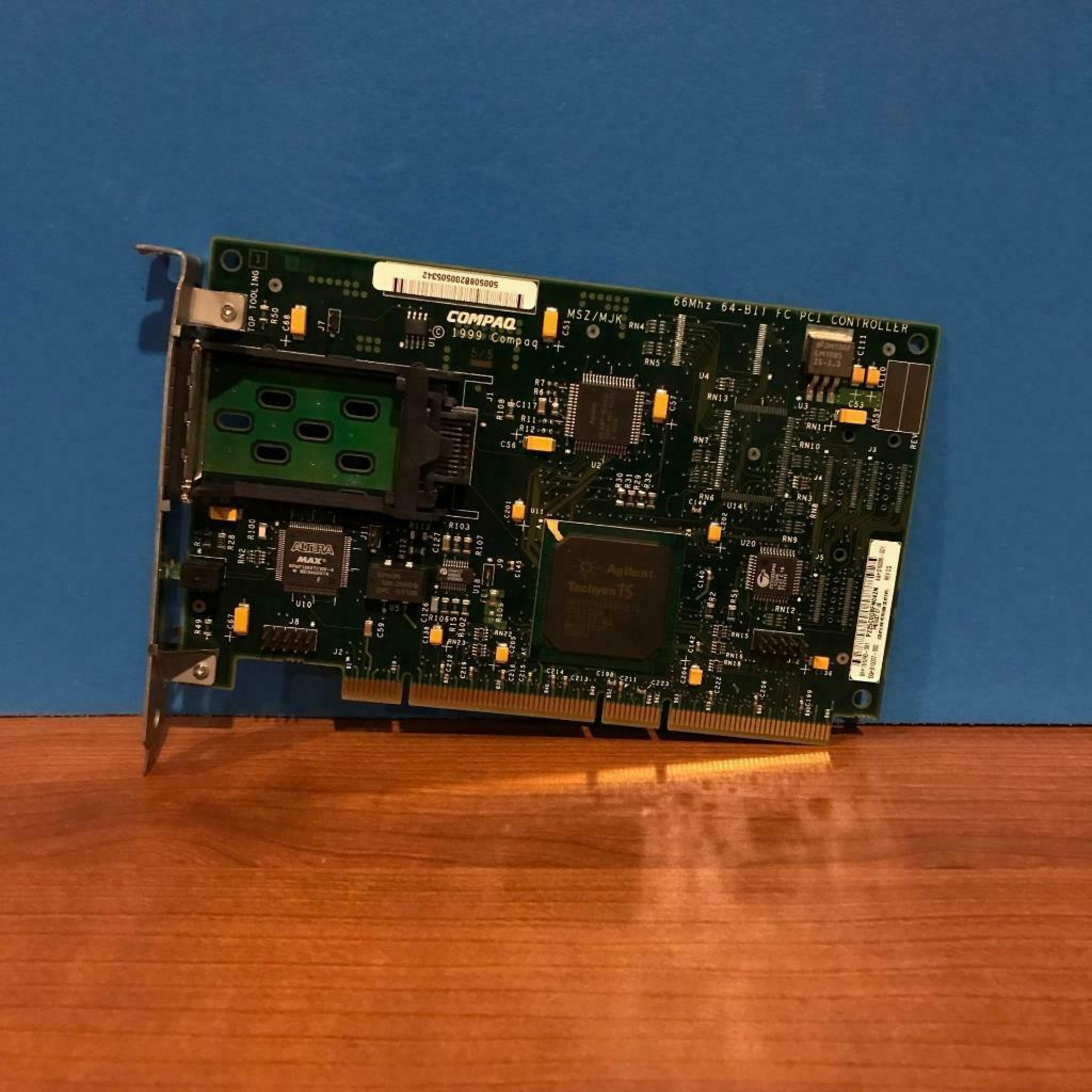 COMPAQ / HEWLETT PACKARD / HP 161290-001 PCI-X DUAL PORT FIBRE OPTIC HOST BUS ADAPTER