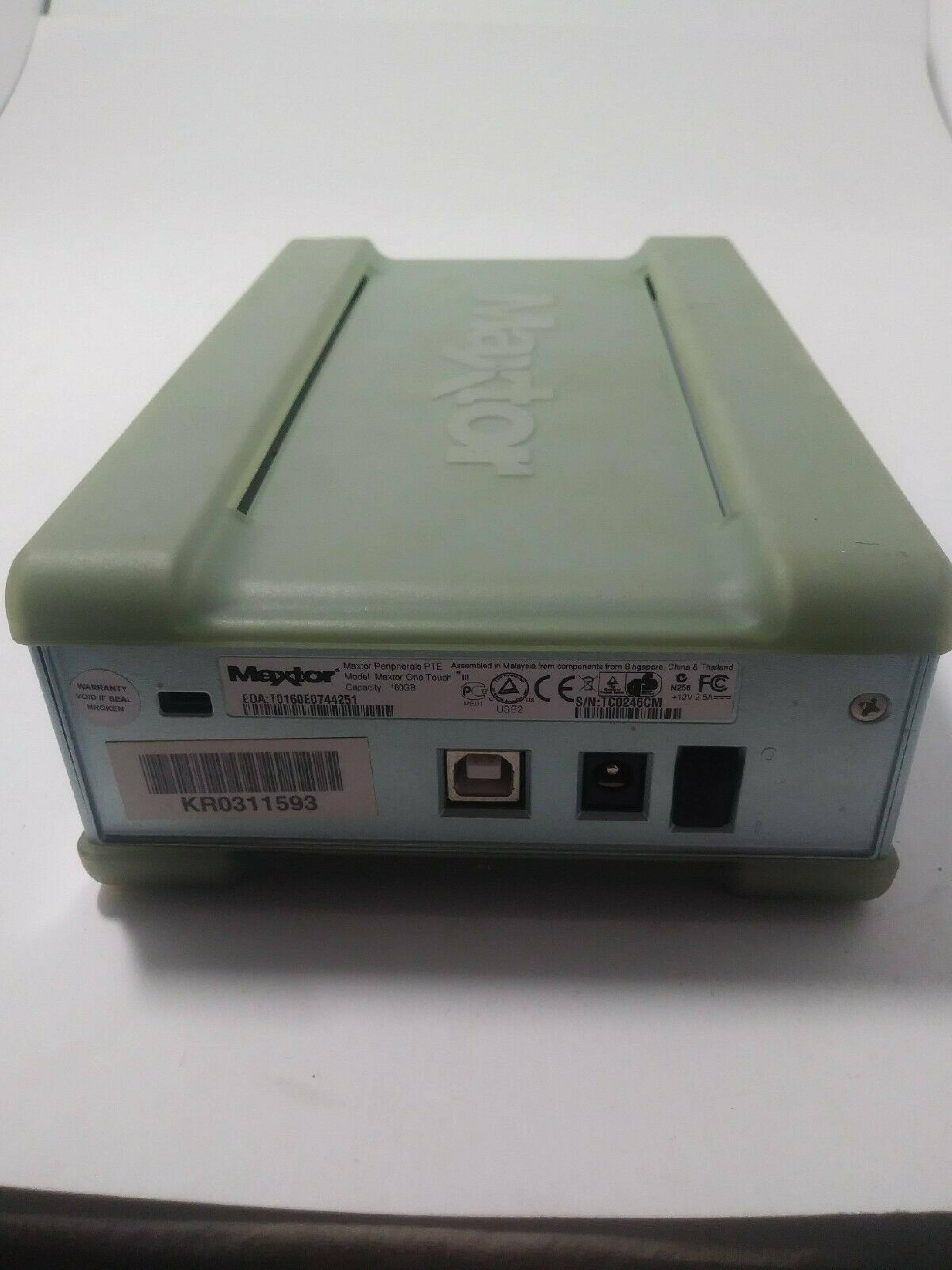 MAXTOR MAXTOR ONE TOUCH ONE TOUCH HD CASE ONLY NO HARD DRIVE
