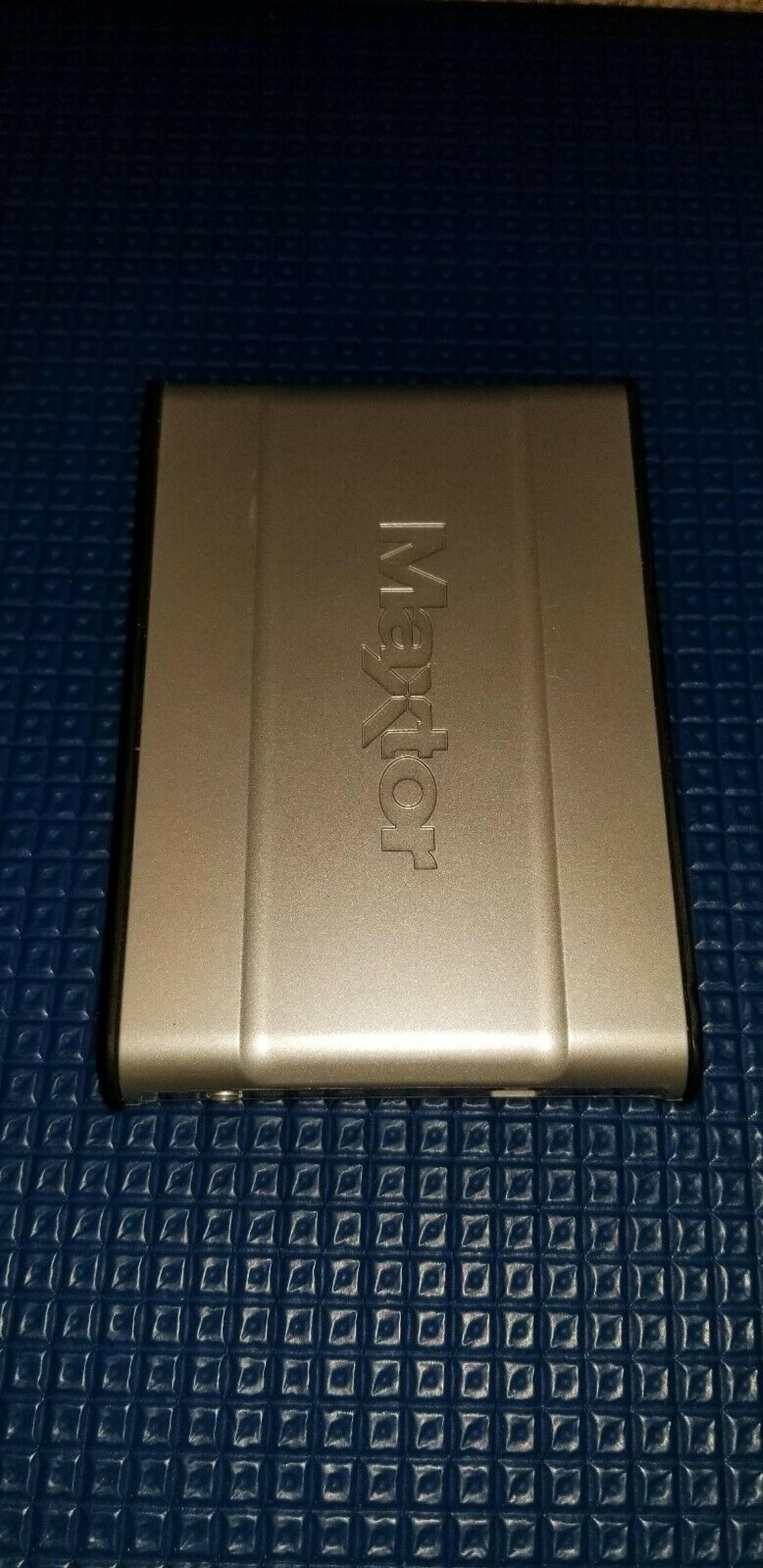 MAXTOR MAXTOR ONE TOUCH ONE TOUCH HD CASE ONLY NO HARD DRIVE