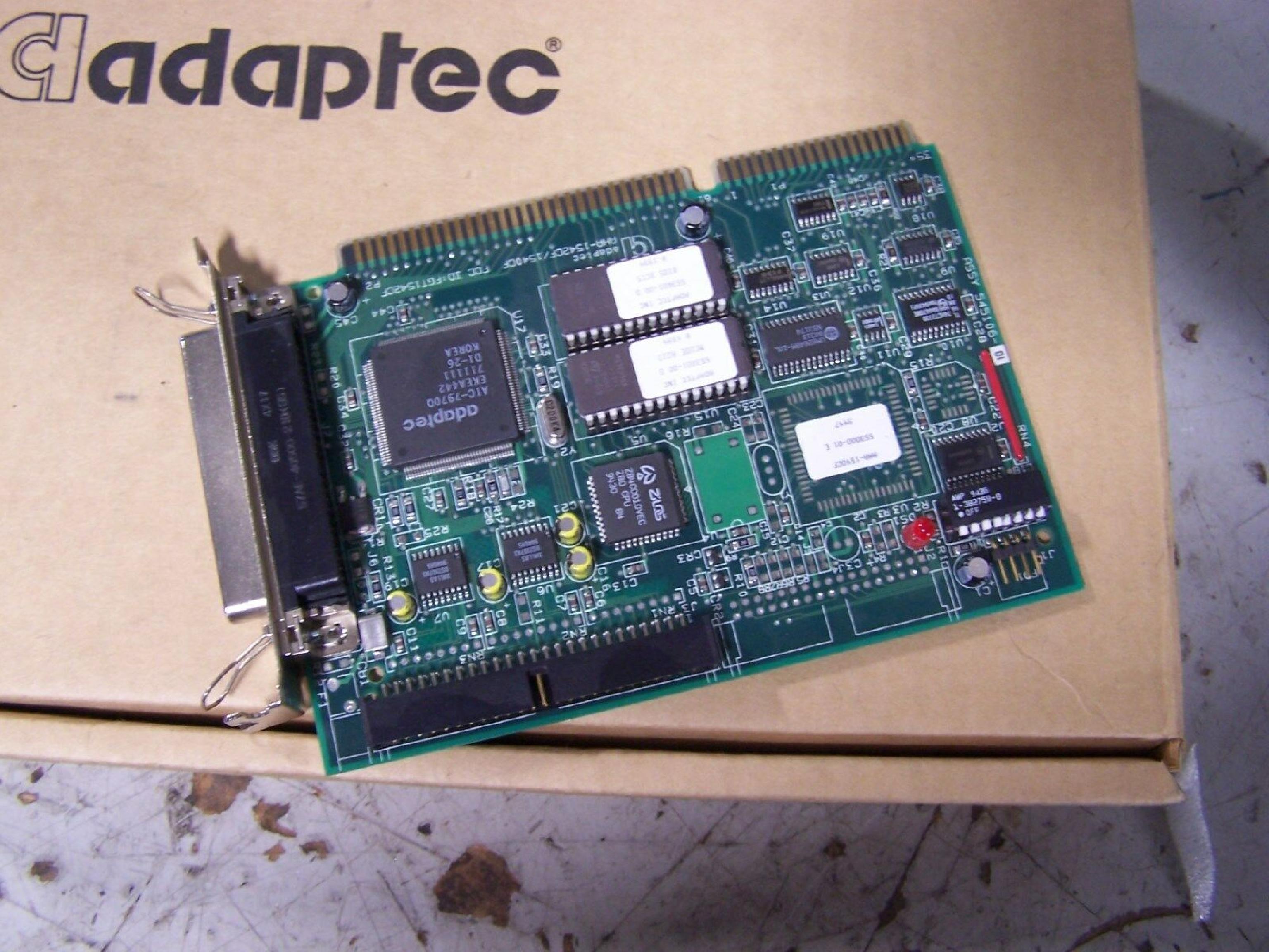 ADAPTEC 545107-00 ISA BUSMASTERING SCSI CONTROLLER