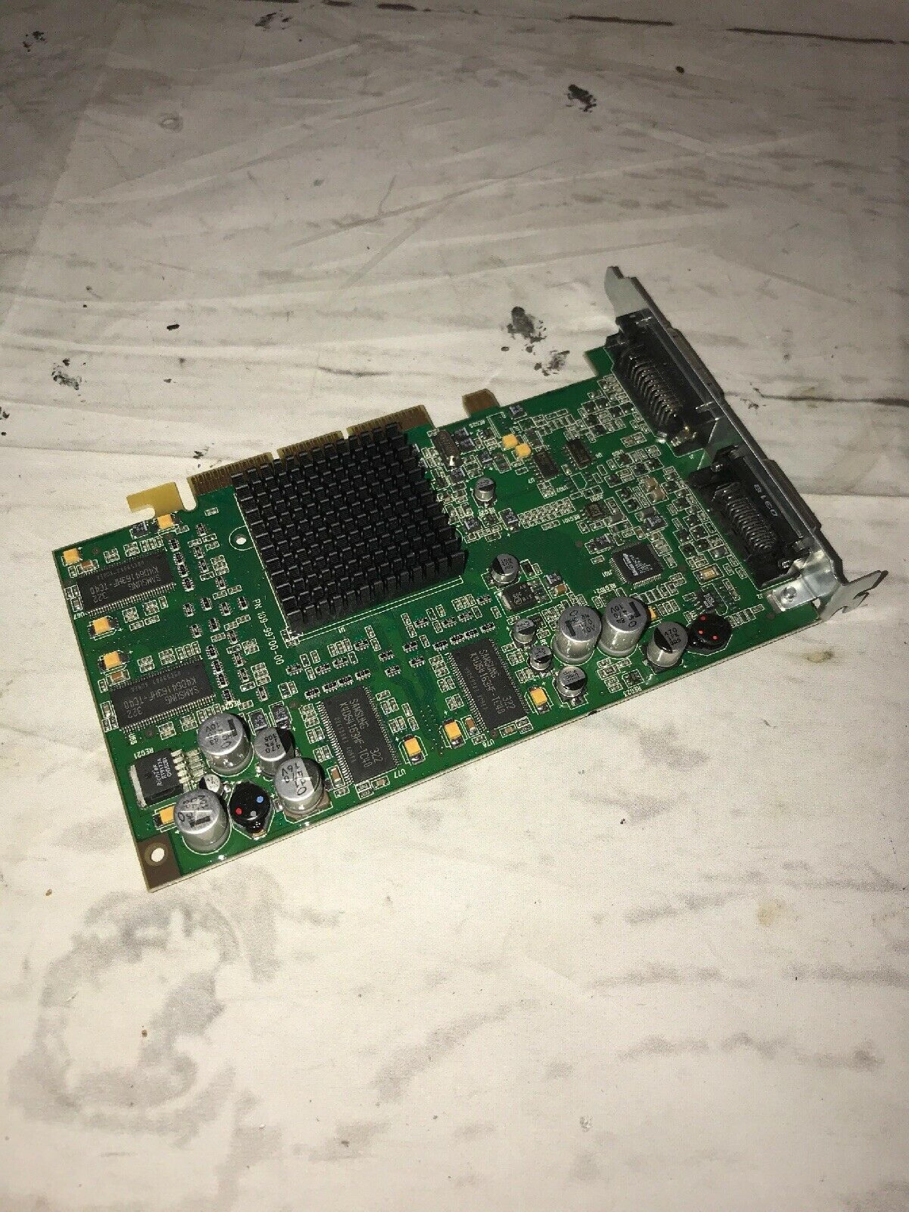 ATI 109-99700-00 APPLE G4 RADEON VIDEO CARD : DVI, ADC 64MB DVI/ADC AGP PRO FOR MAC