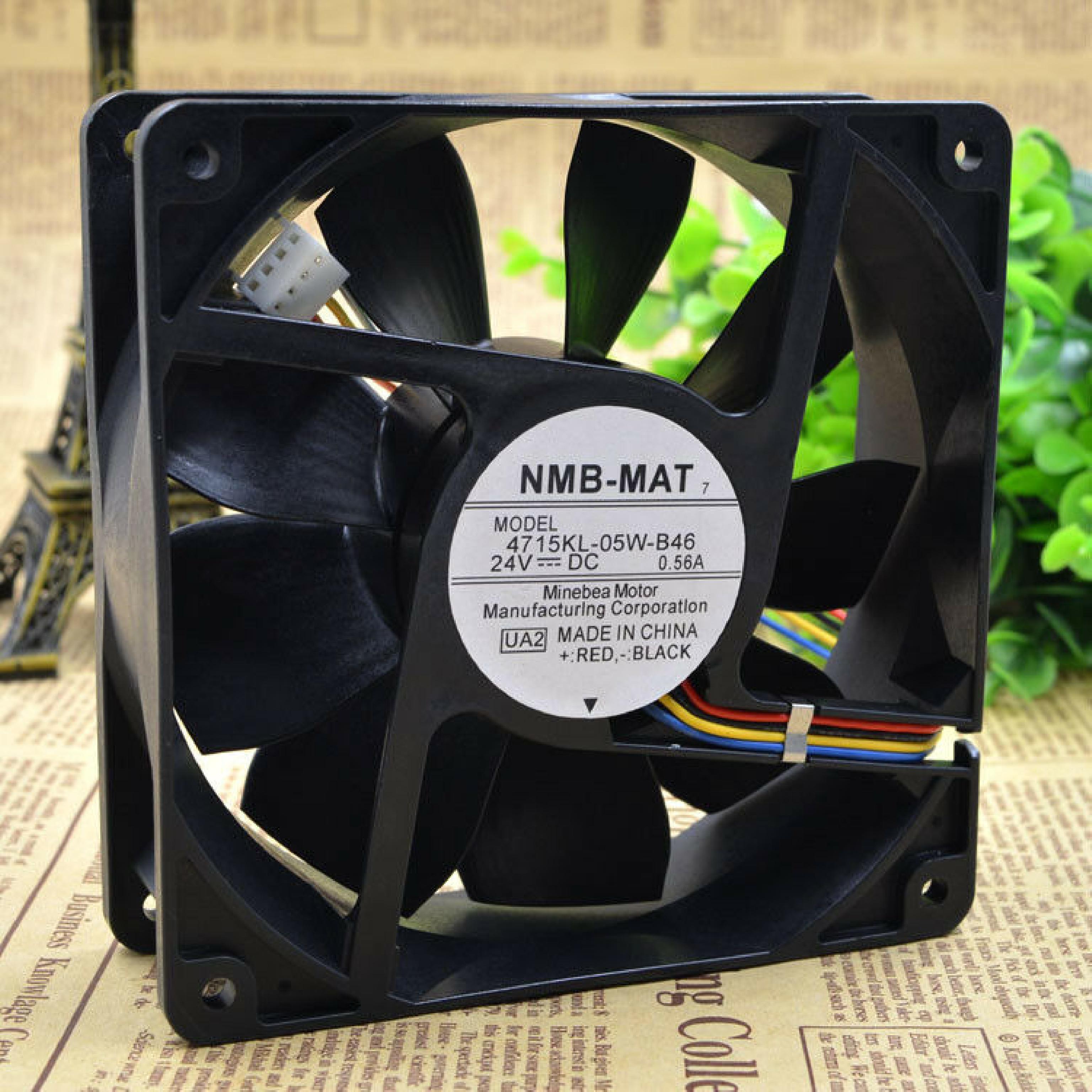 NMB 4715KL-05W-B46 38MM X 119MM X119 MM COOLING FAN - 24 V DC 0.46AMP BRUSHLESS