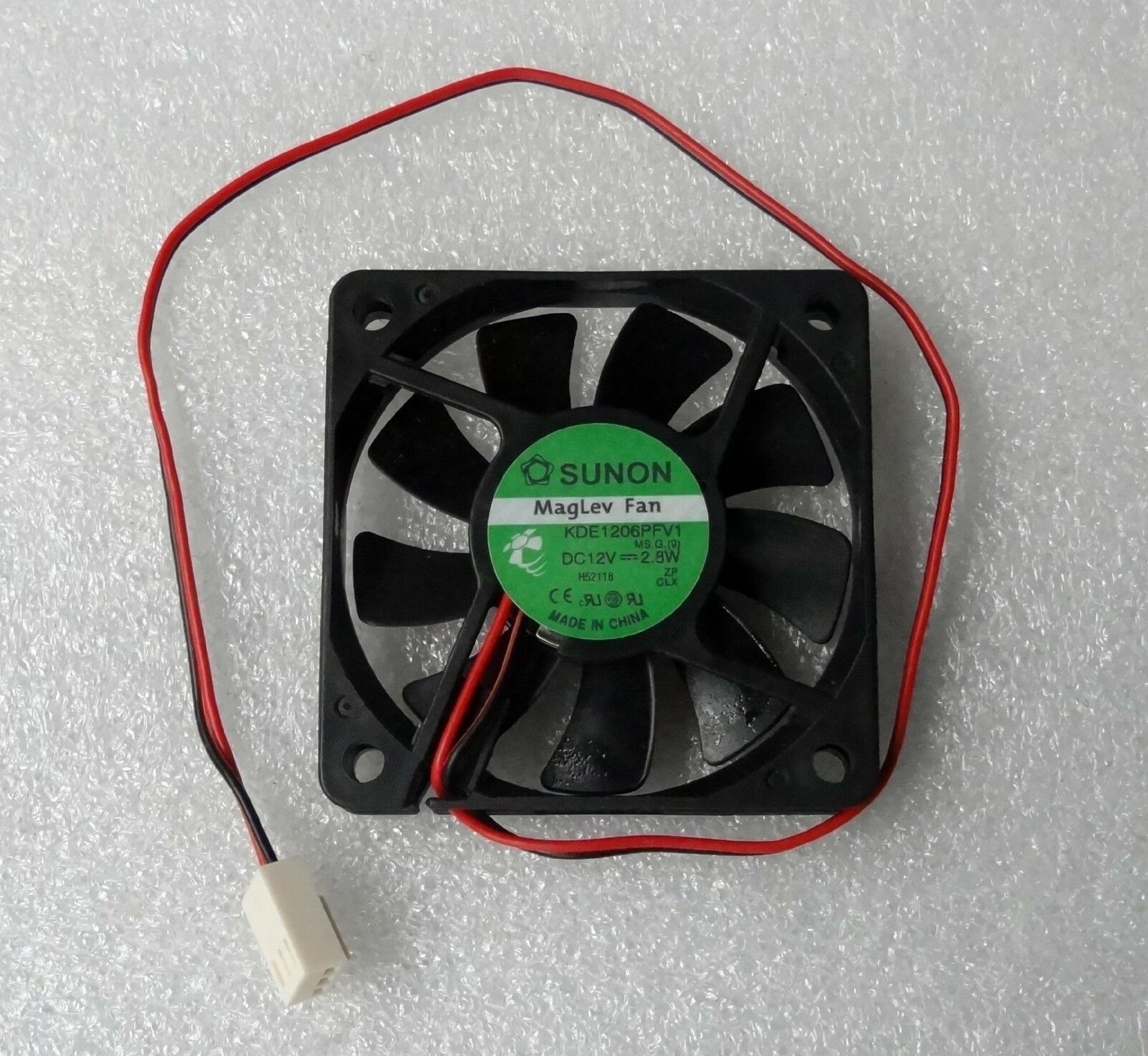 SUNON KDE1206PFV1 FAN 12V DC 1.4 WATTS 60X60X10MM