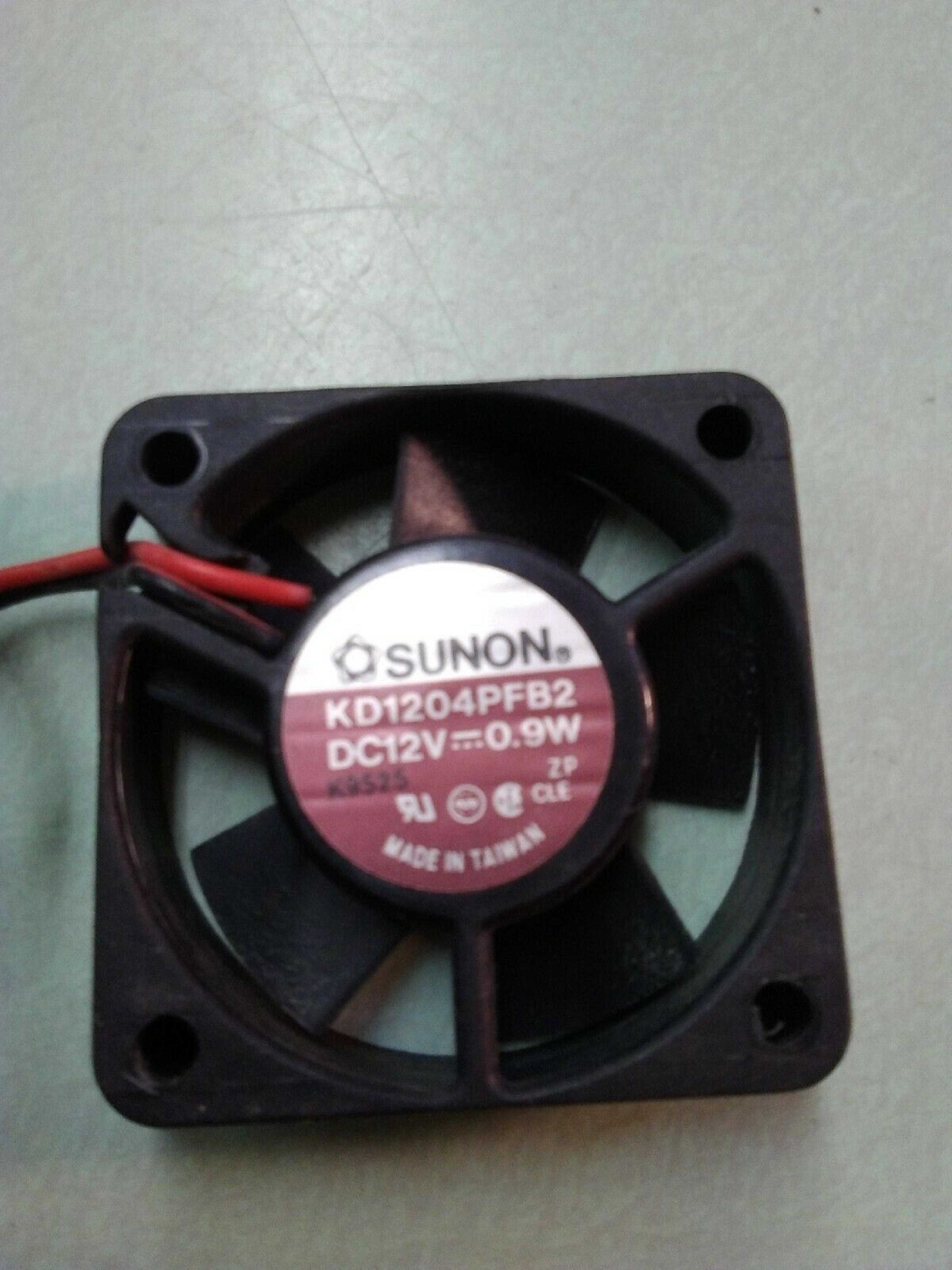 SUNON KD1204PFB2 FAN 12VDC 0.9 WATTS 40X40X11MM