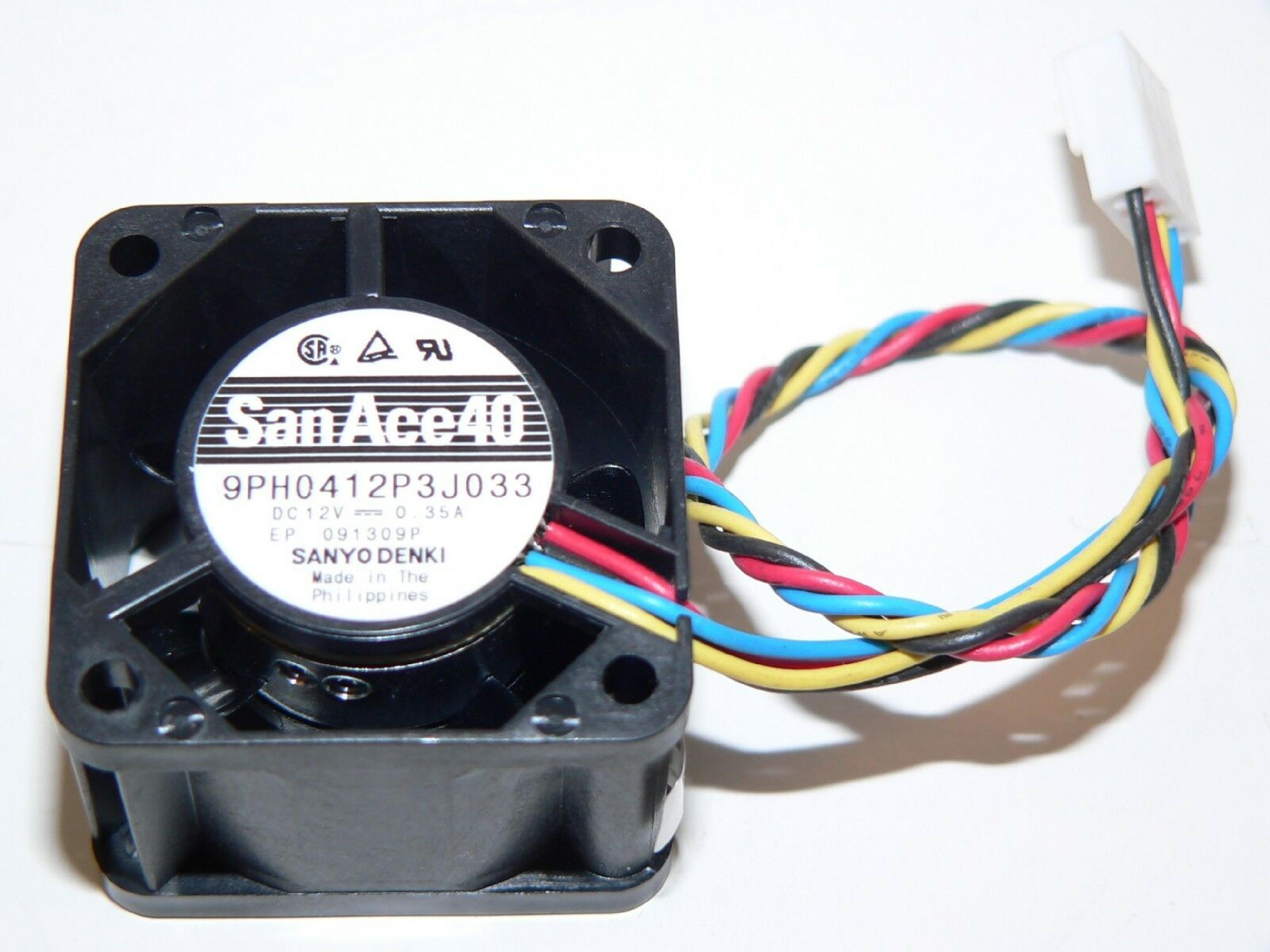 SAN ACE SAN ACE 40 GENUINE OEM DELL NAS CLOUD ARRAY DUAL FAN ASSEMBLY