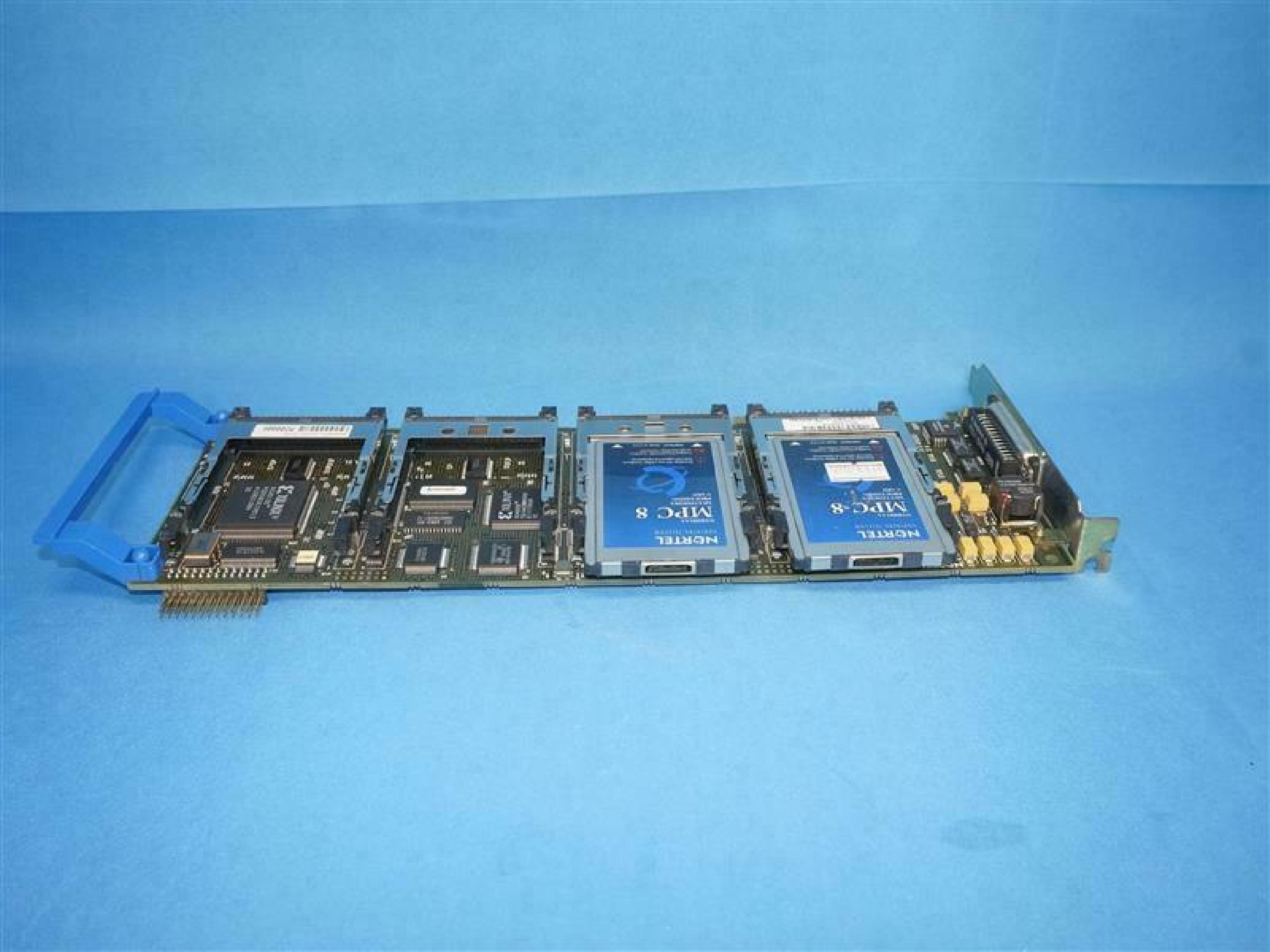 BAY NETWORKS / NORTEL P0890119 TELECOM PCI CARD W/(4) MPC-8