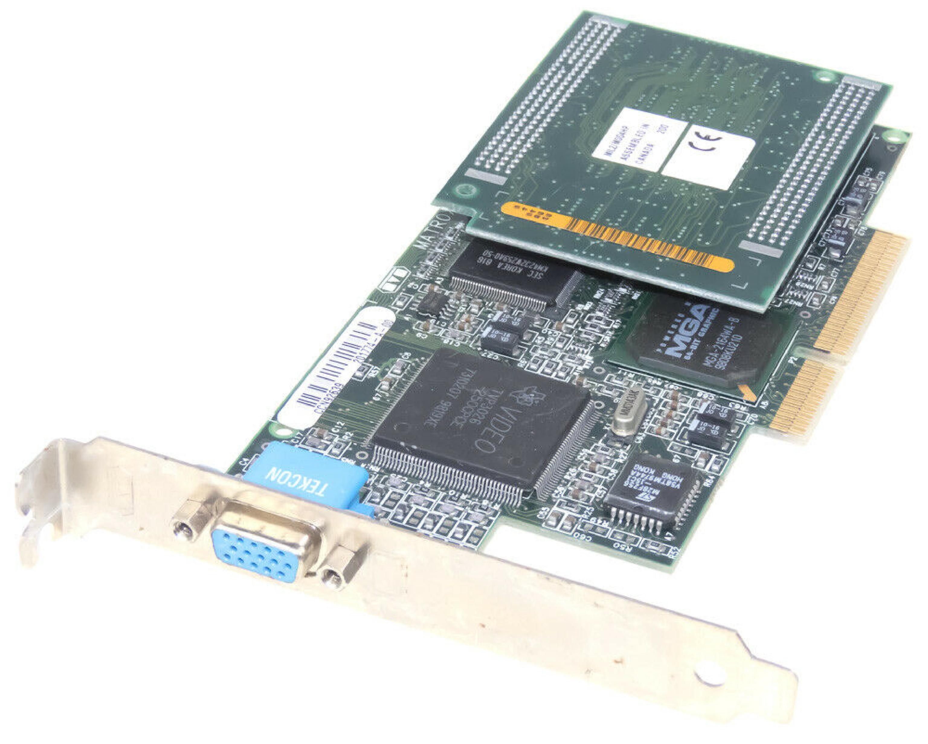 MATROX MIL2A/4/HP 4MB AGP CARD