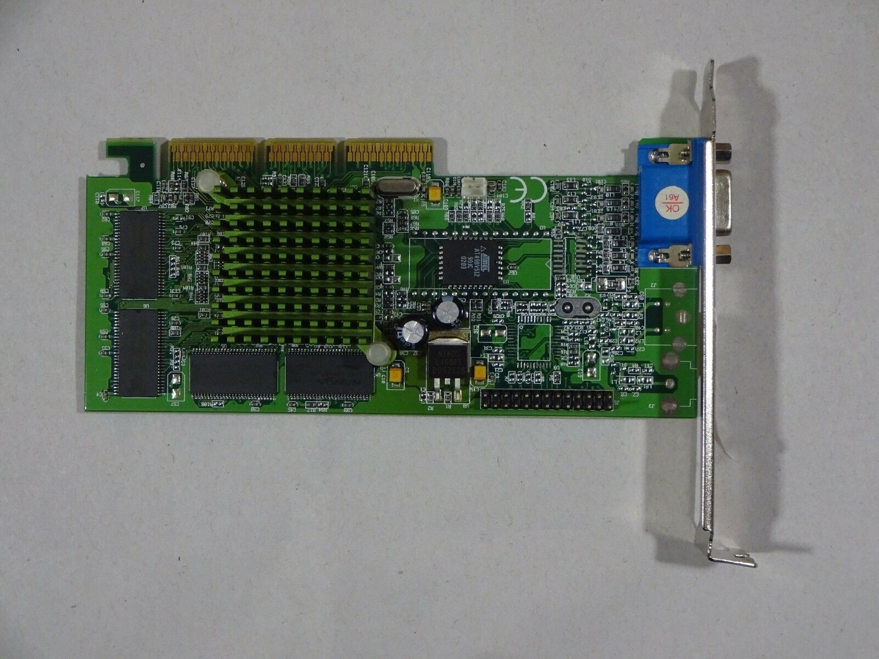 PNY VCGX2A32SPB DELL DIMENSION 3000 4550 4600 8200 32MB AGP VGA VIDEO CARD