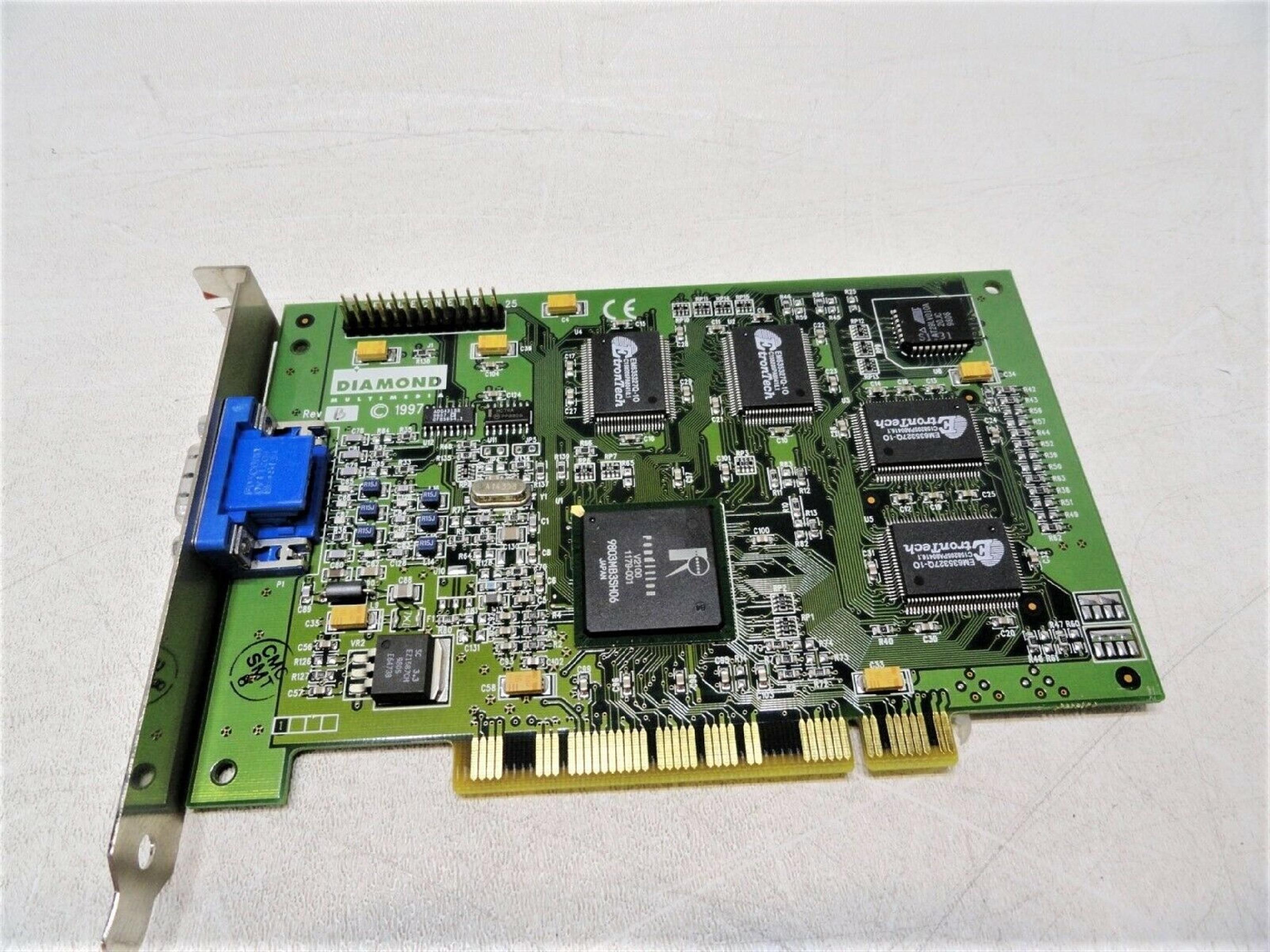 DIAMOND STEALTH II S220 STEALTH ST II S220 4MB PCI VIDEO CARD WITH VGA OUTPUT