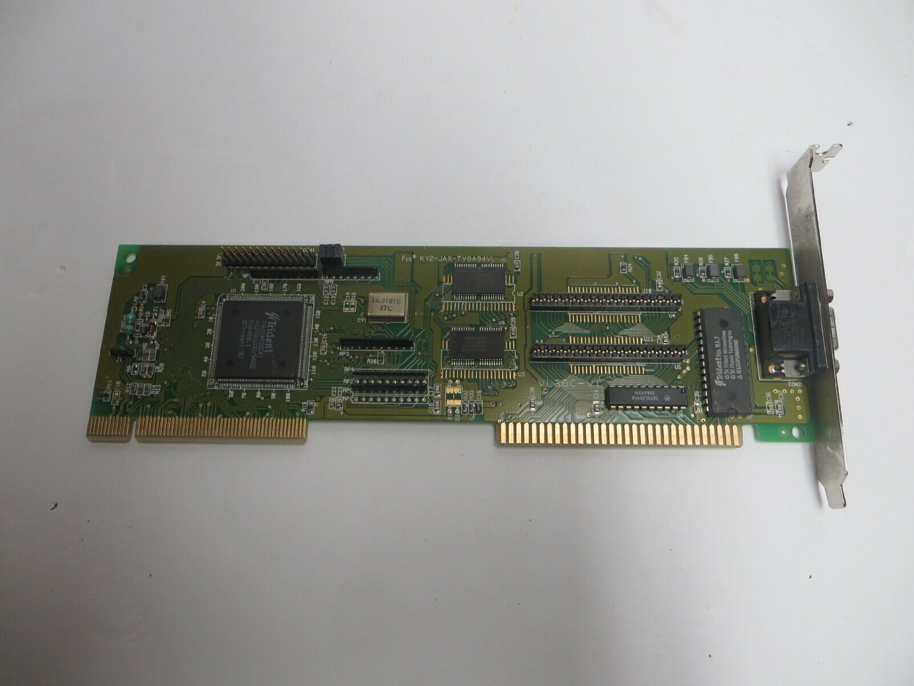 TRIDENT MICROSYSTEMS VL36C-V1 VLB TRIDENT TGUI9400CXI VESA LOCAL BUS