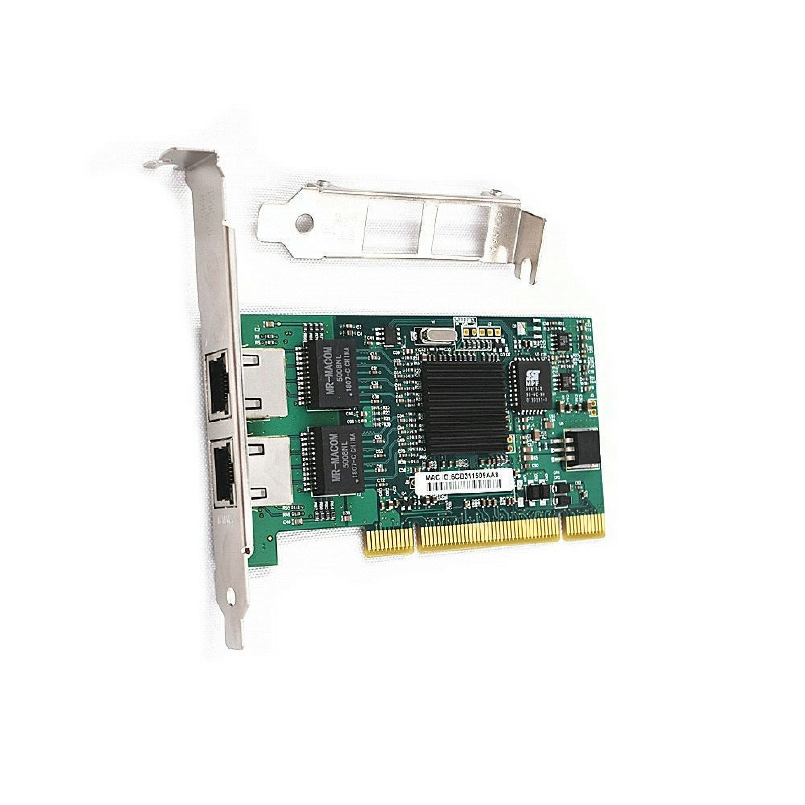 INTEL PWLA8492MT PRO/1000 ETHERNET 10/100/1000MBP DUAL NETWORK CARD