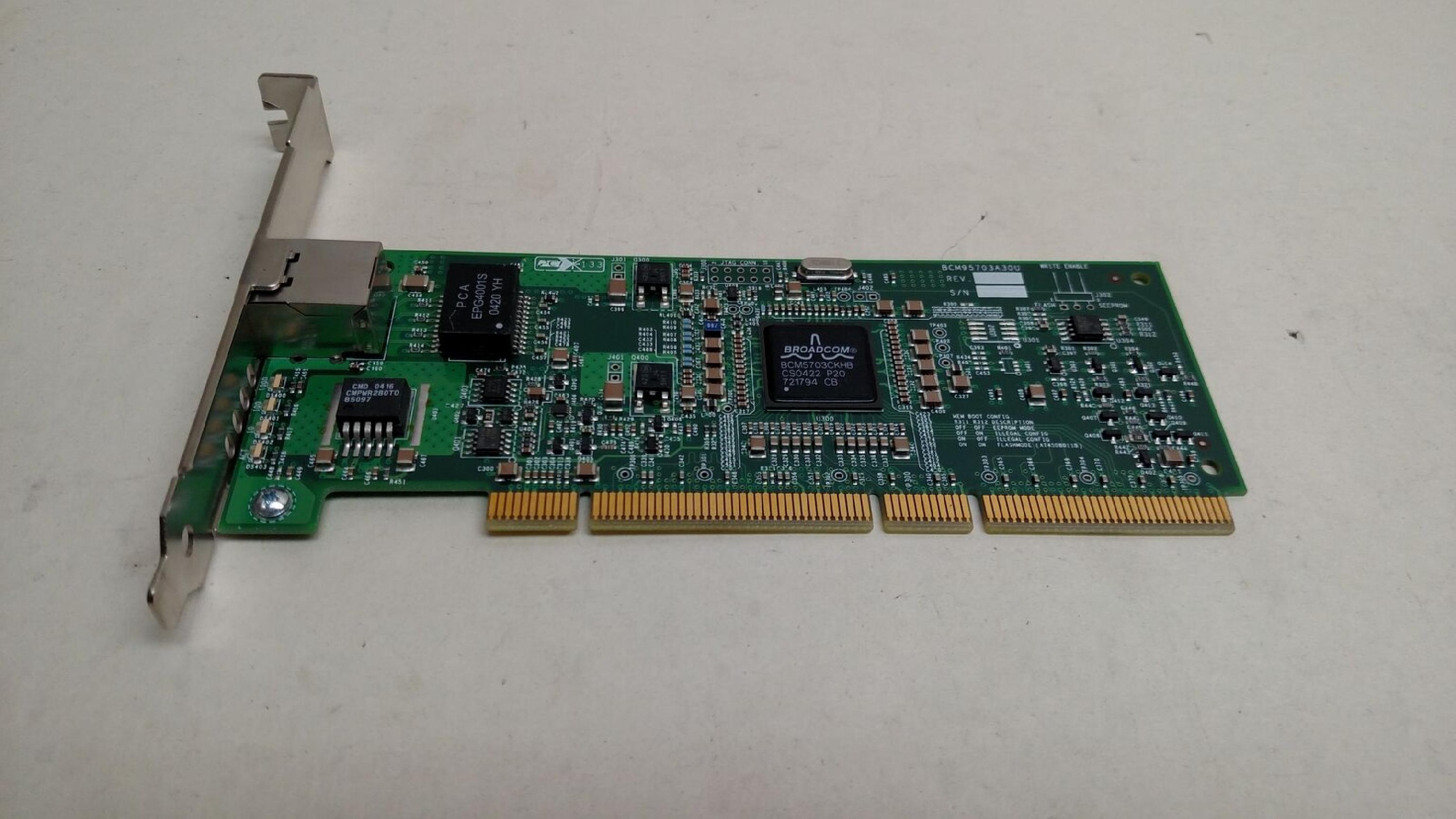 COMPAQ / HEWLETT PACKARD / HP NC7771 GIGABIT NIC NETWORK CARD PCIX-133