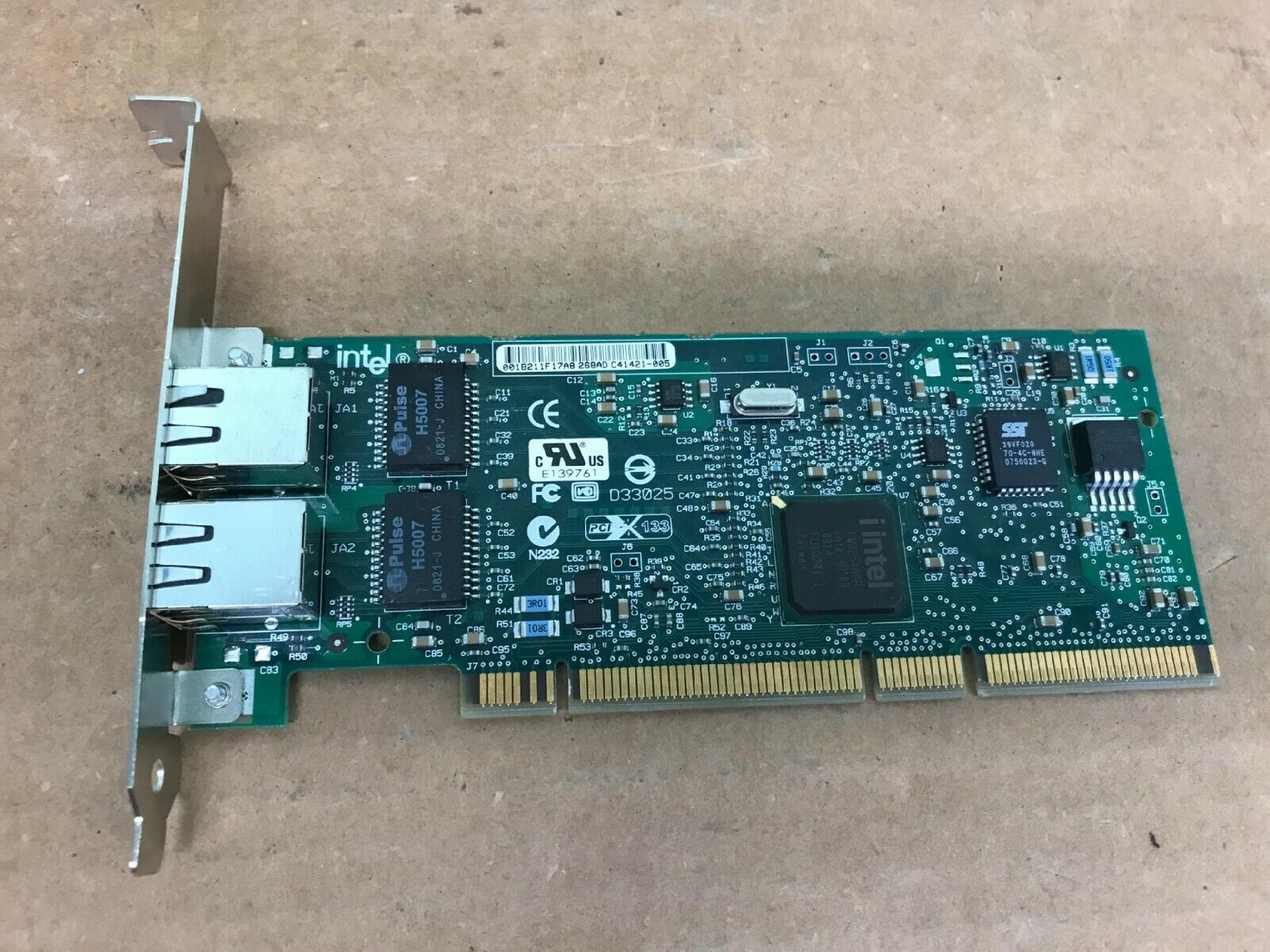 INTEL PRO/1000 MT MT PCI PCI-X 10/100/1000 GIGABIT SERVER NIC NETWORK ADAPTER PRO/1000