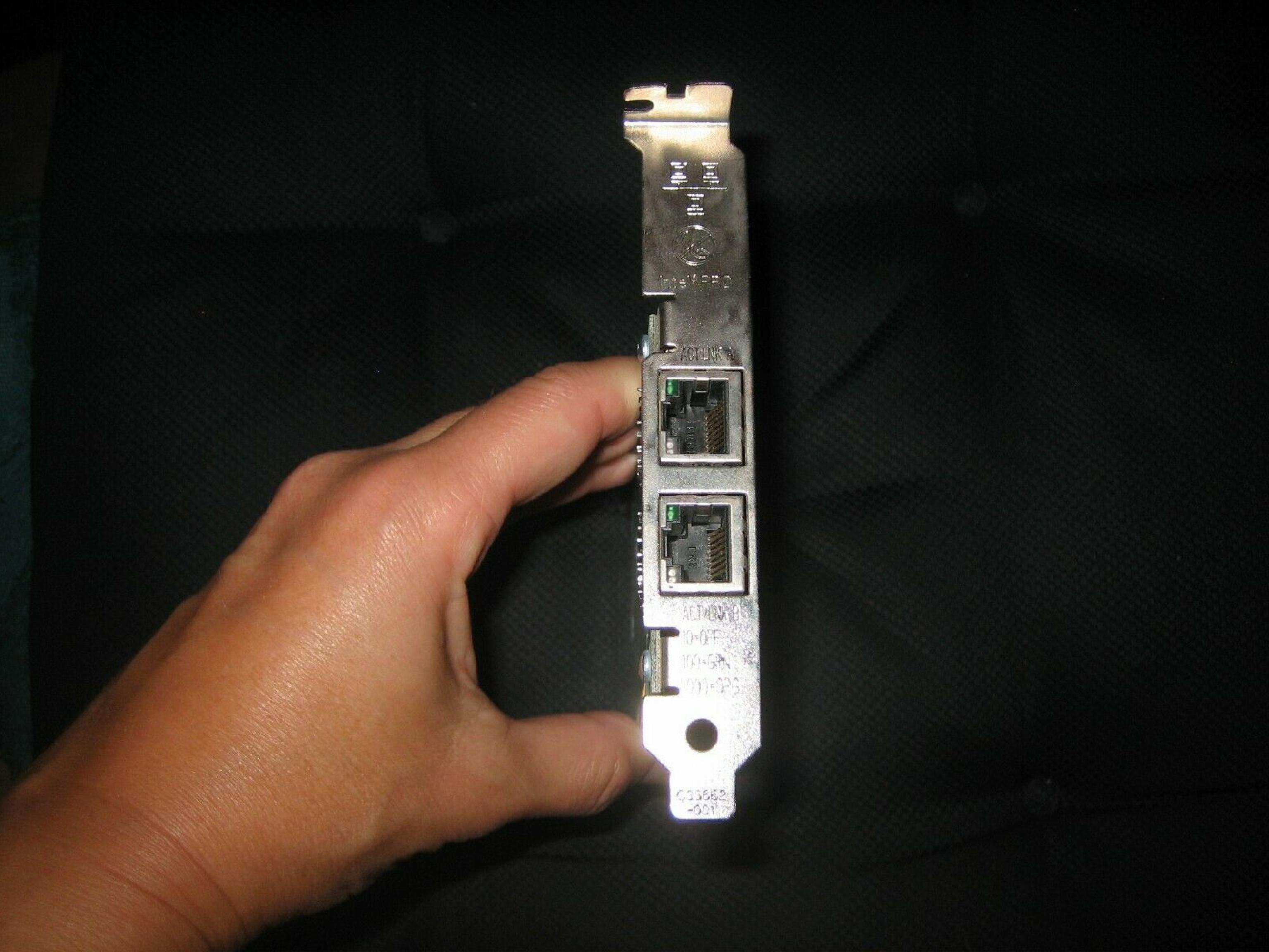 INTEL 844143 PRO/1000 ETHERNET 10/100/1000MBP DUAL NETWORK CARD