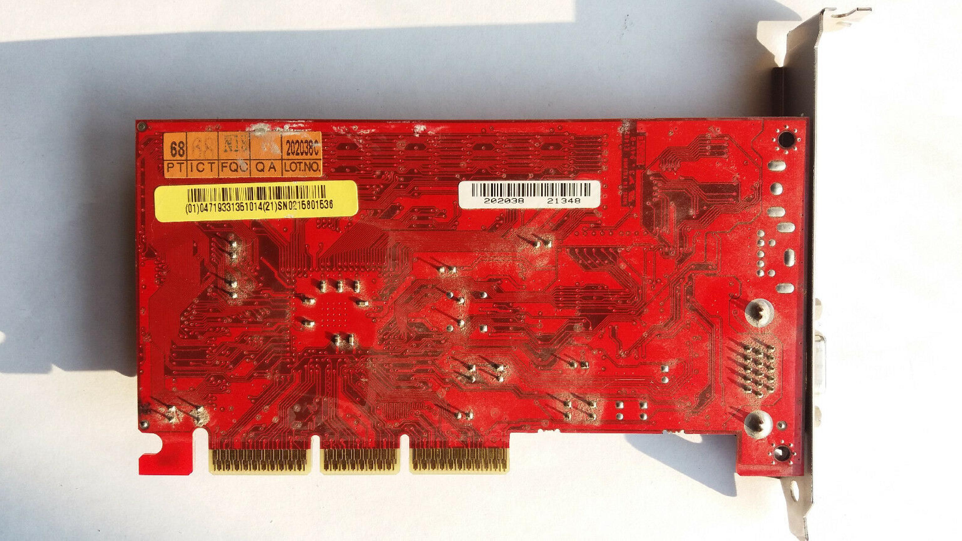 ATI GV-AG32S RAGE 128 PRO GRAPHICS AGP VIDEO CARD