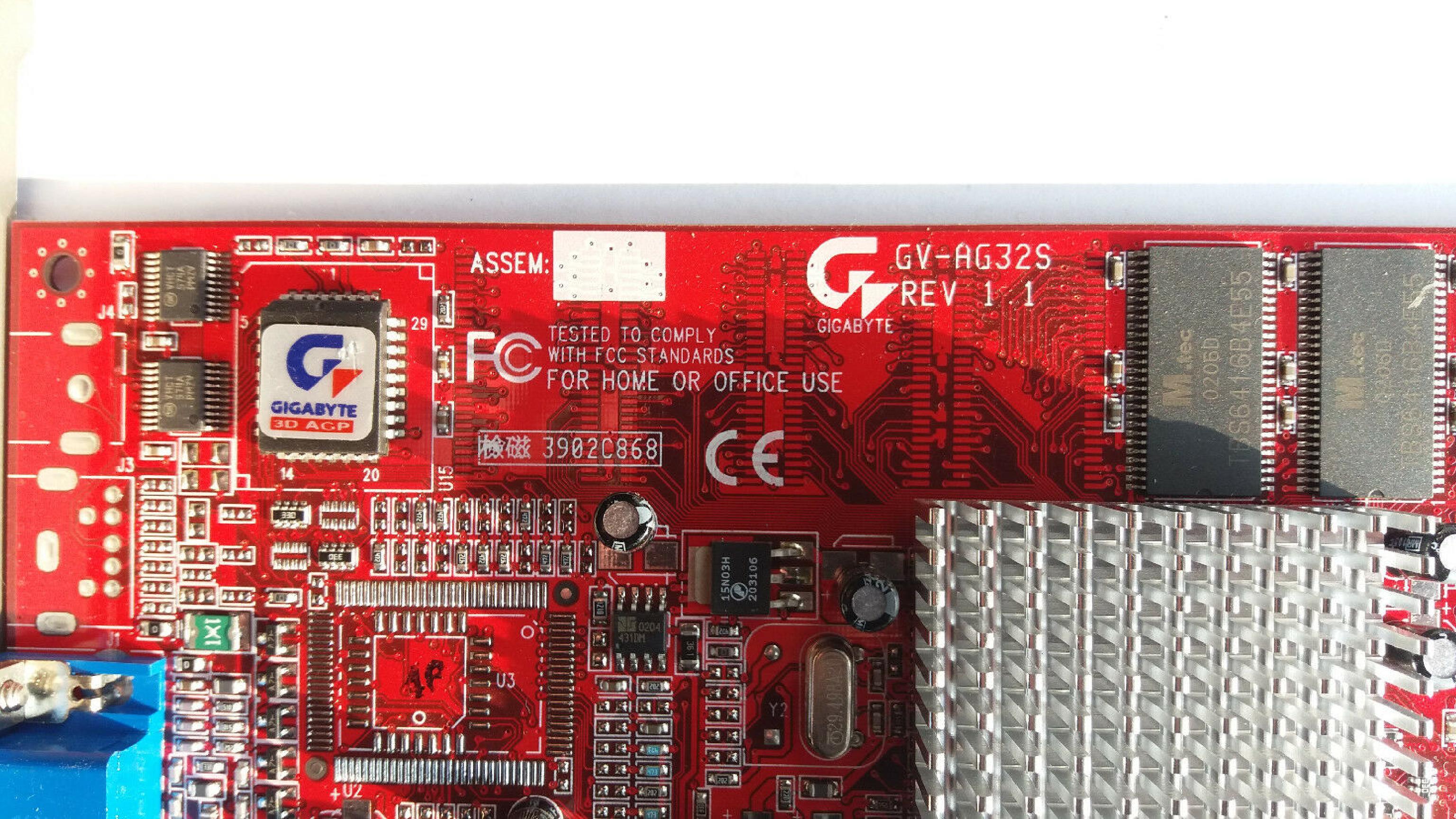 ATI GV-AG32S RAGE 128 PRO GRAPHICS AGP VIDEO CARD
