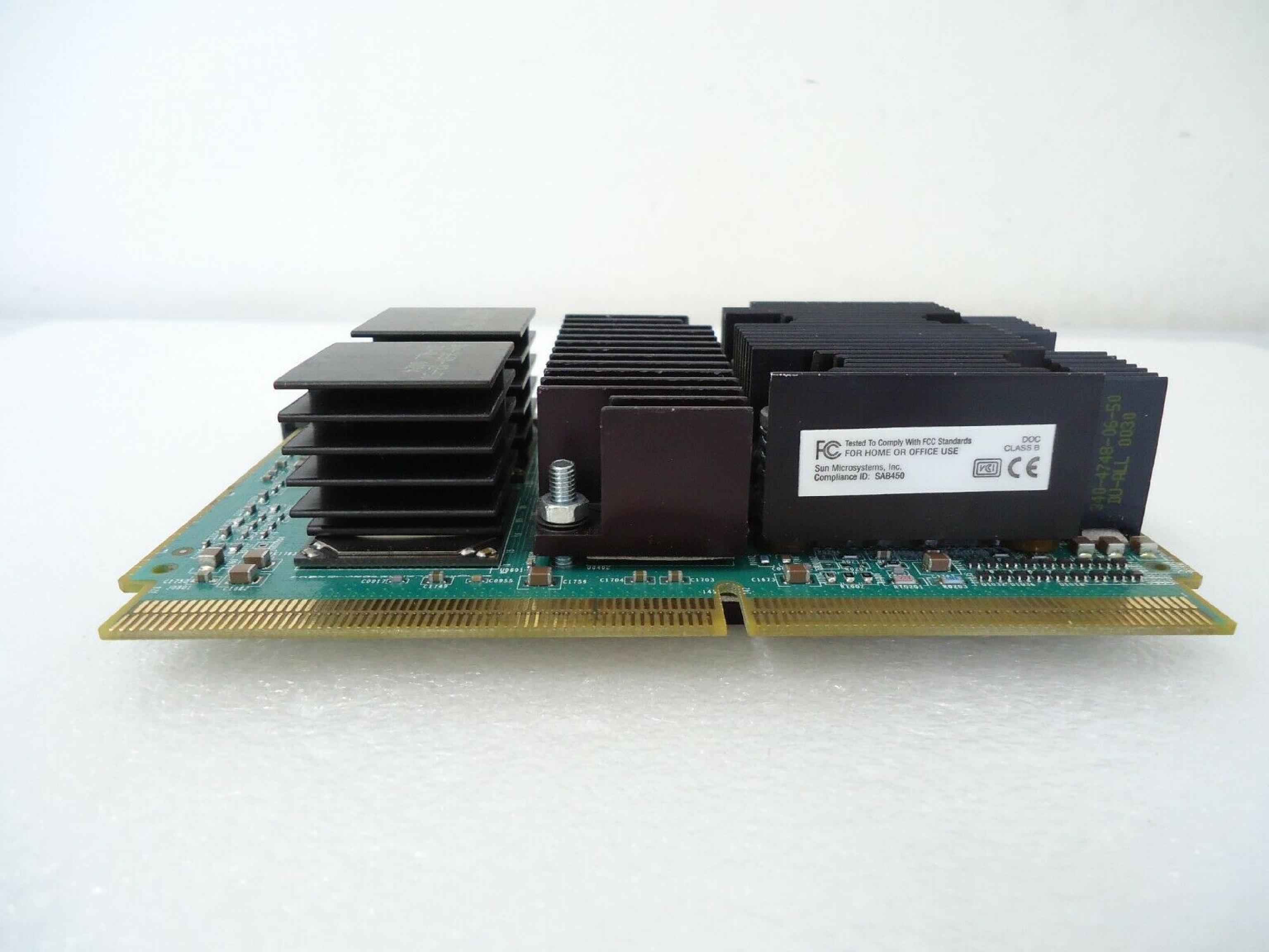 SUN MICROSYSTEMS 5539-05 SUN INTERNAL PLUG IN CPU MODULE 5539-05 REV 55 440MHZ ULTRA SPARC PROCESSOR BOARD 450MHZ SERVER PROCESSOR, 60,