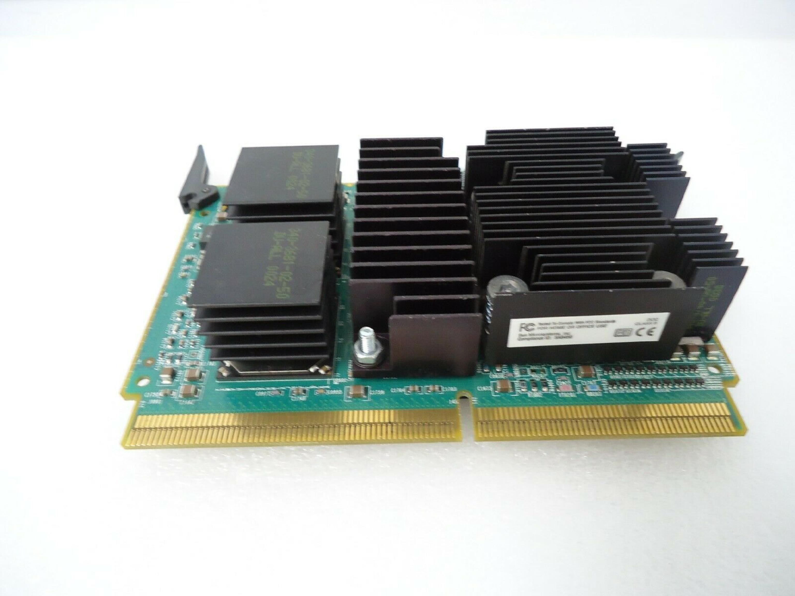 SUN MICROSYSTEMS 5539-05 SUN INTERNAL PLUG IN CPU MODULE 5539-05 REV 55 440MHZ ULTRA SPARC PROCESSOR BOARD 450MHZ SERVER PROCESSOR, 60,