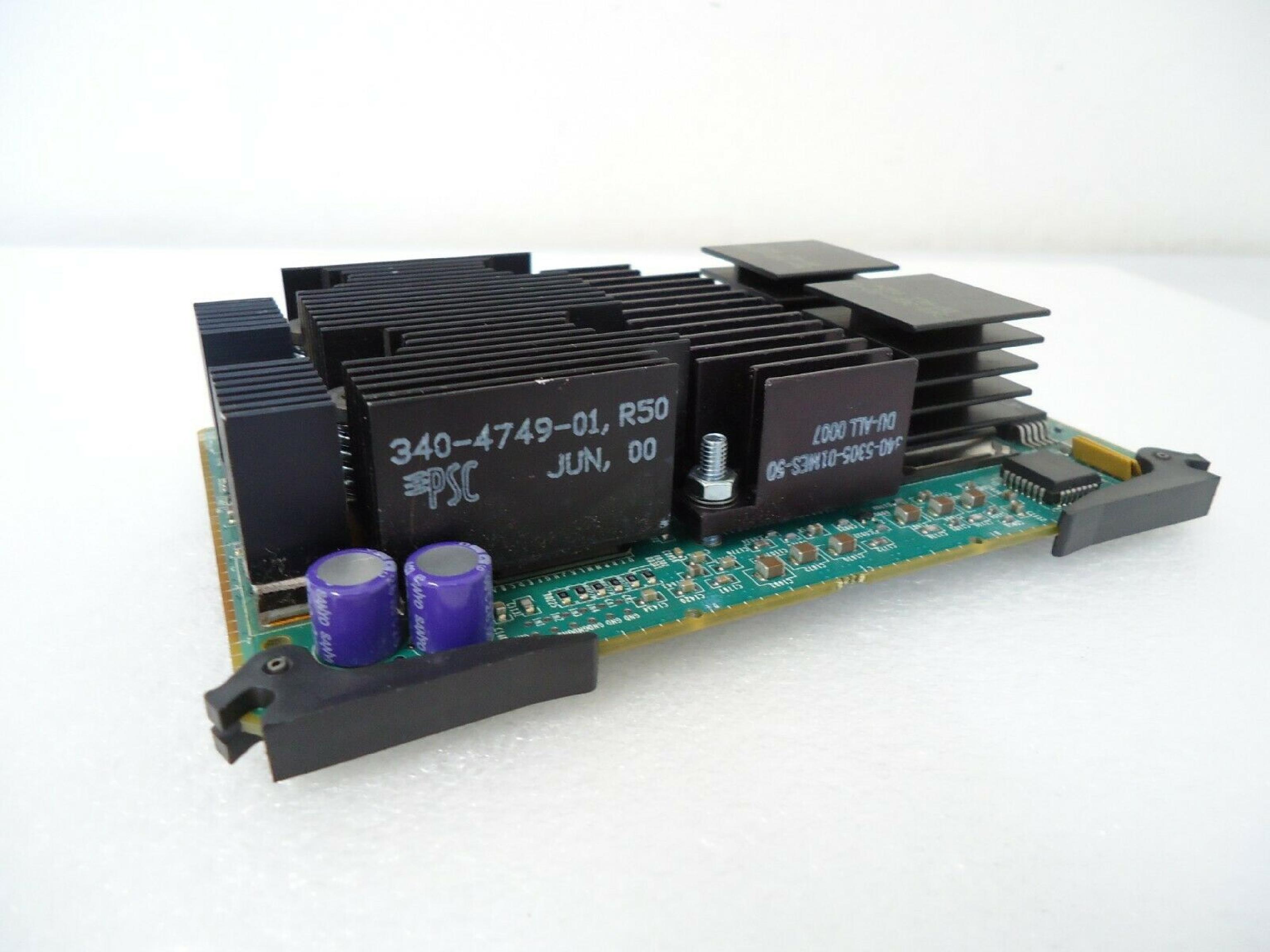 SUN MICROSYSTEMS 5539-05 SUN INTERNAL PLUG IN CPU MODULE 5539-05 REV 55 440MHZ ULTRA SPARC PROCESSOR BOARD 450MHZ SERVER PROCESSOR, 60,