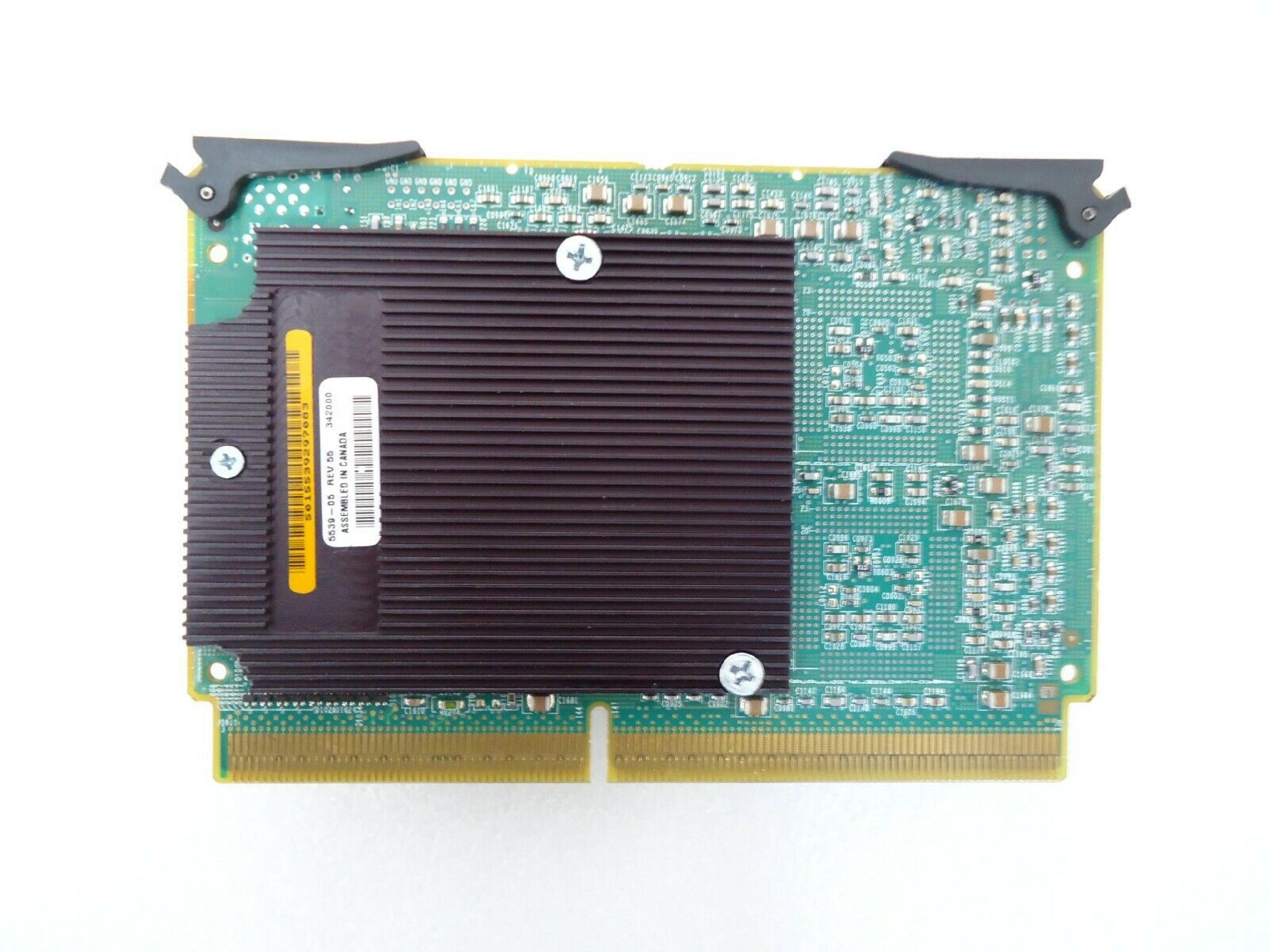 SUN MICROSYSTEMS 5539-05 SUN INTERNAL PLUG IN CPU MODULE 5539-05 REV 55 440MHZ ULTRA SPARC PROCESSOR BOARD 450MHZ SERVER PROCESSOR, 60,