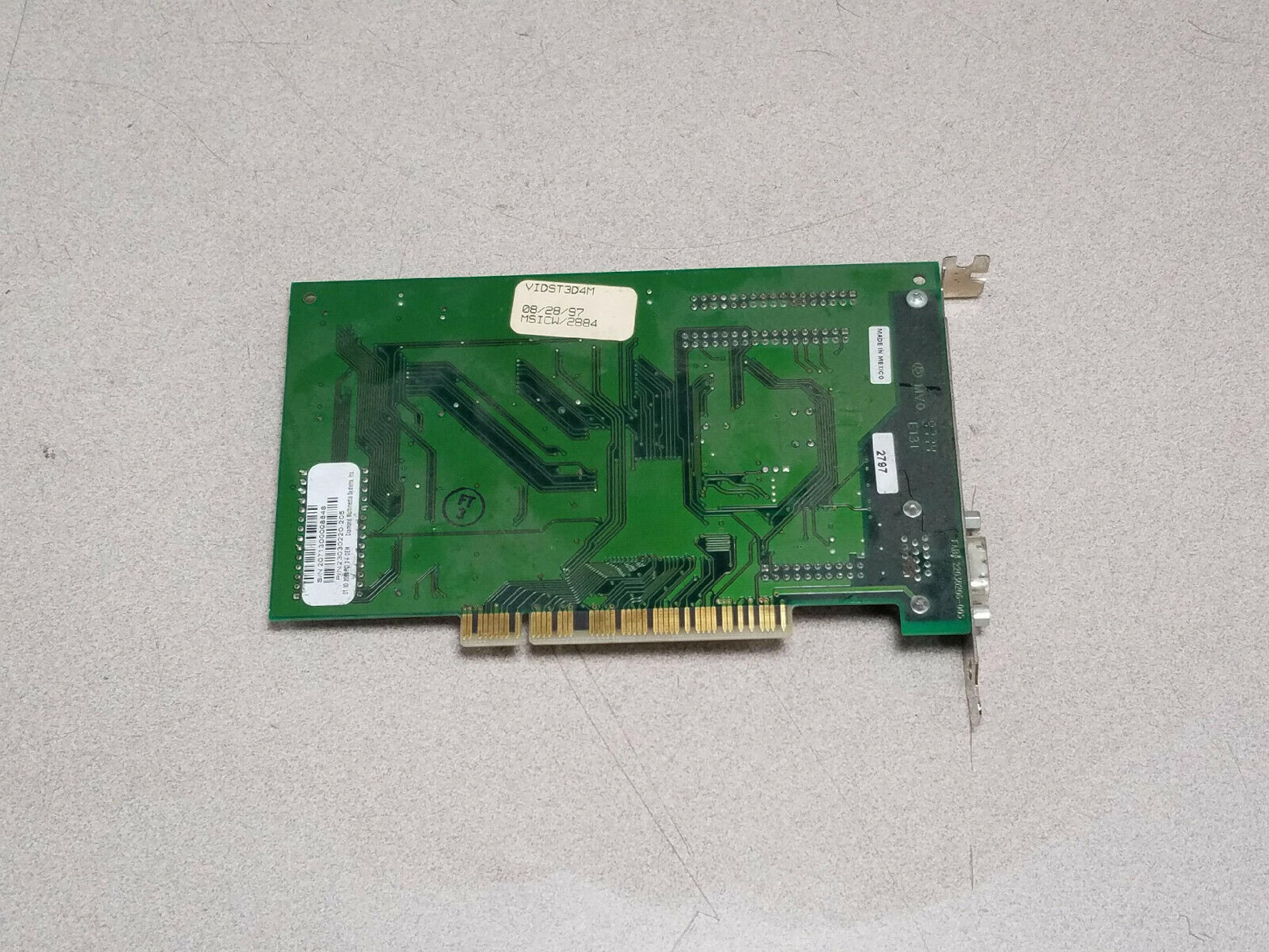 DIAMOND FTUPC13254M 2MB PCI VIDEO CARD WITH VGA OUTPUT