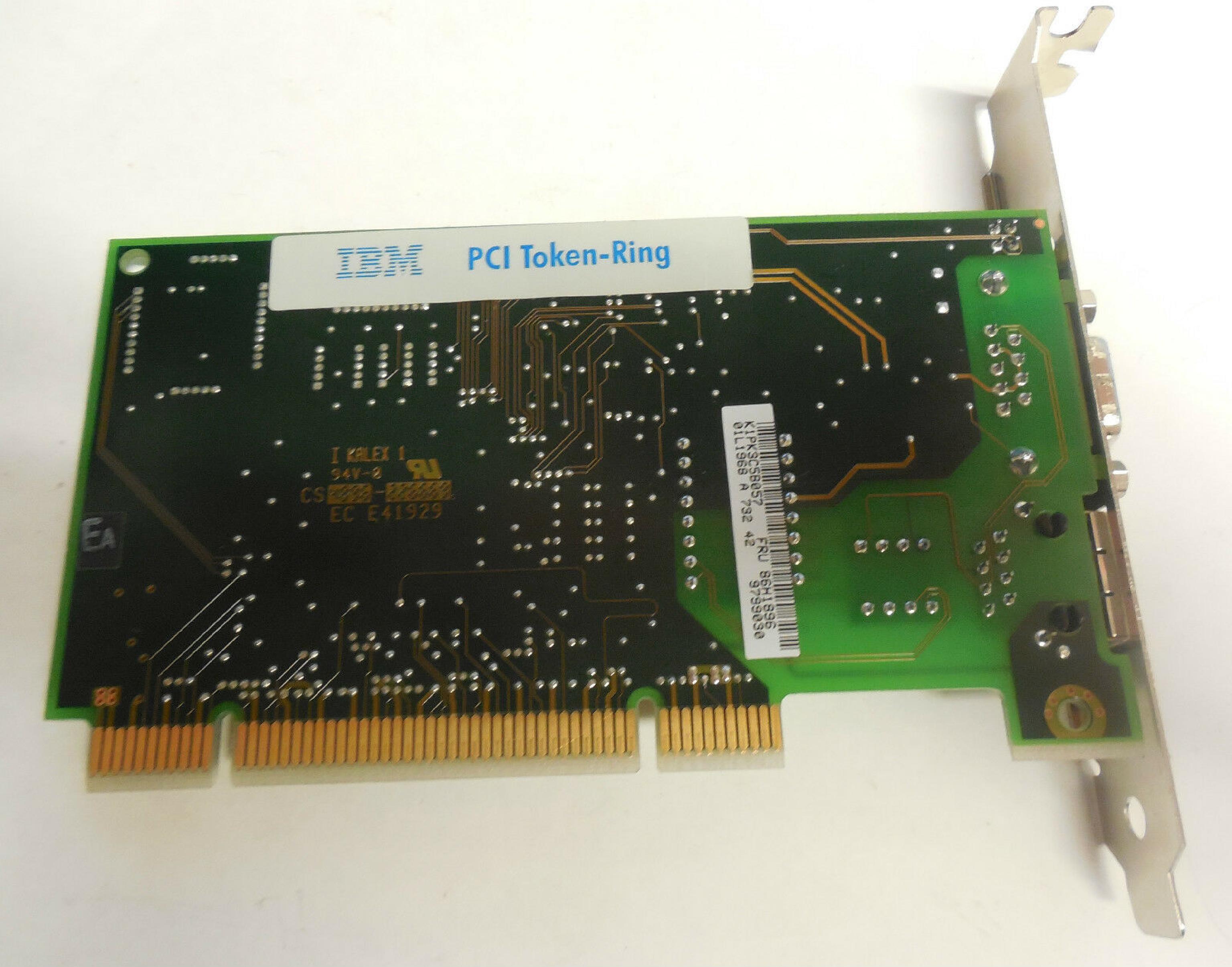 IBM 110-41H8860-01 BM PCI TOKEN RING NETWORK CARD